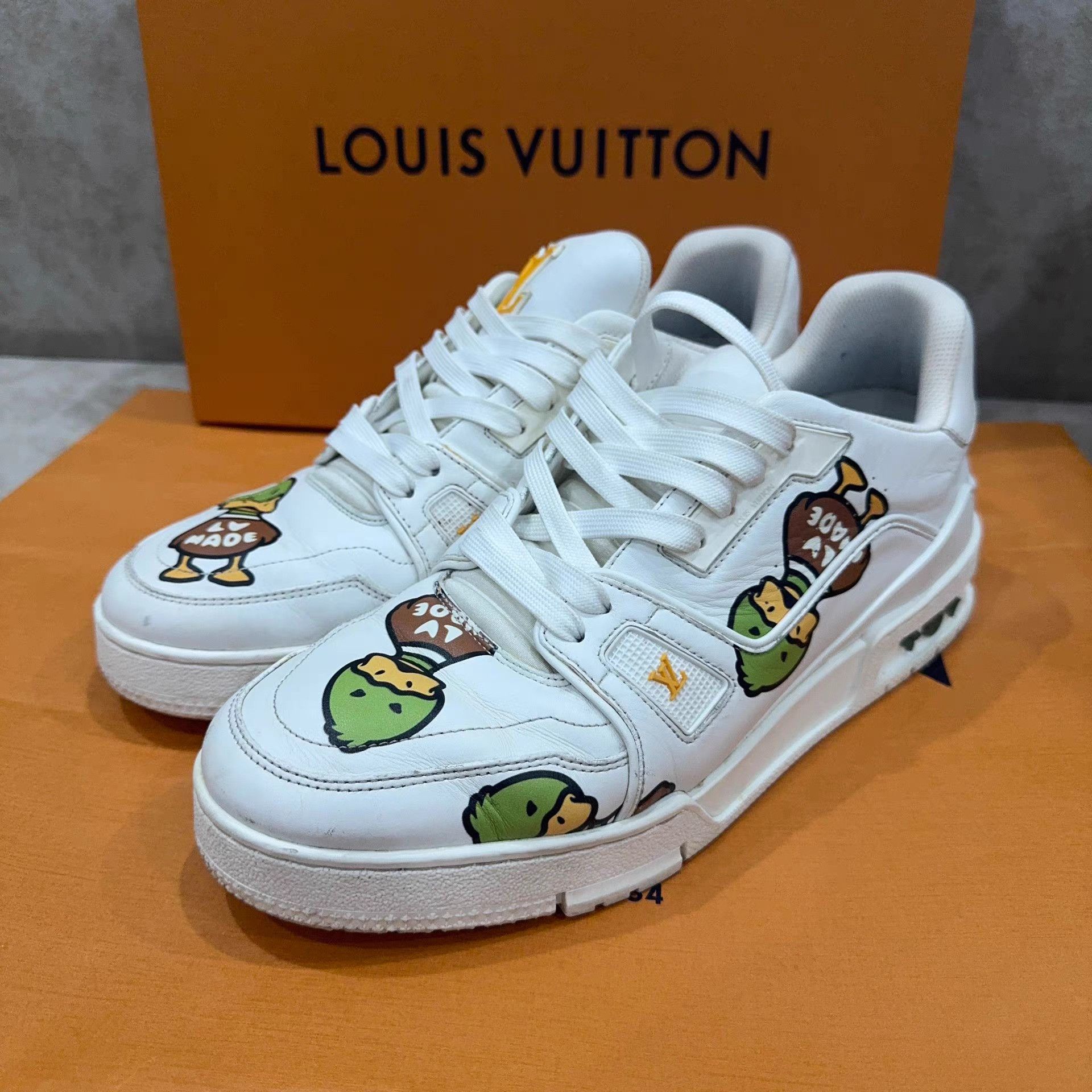 Louis Vuitton Nigo x LOUIS VUITTON Trainer Sneaker K13 Size US 7.5 / EU 40-41 - 6 Thumbnail