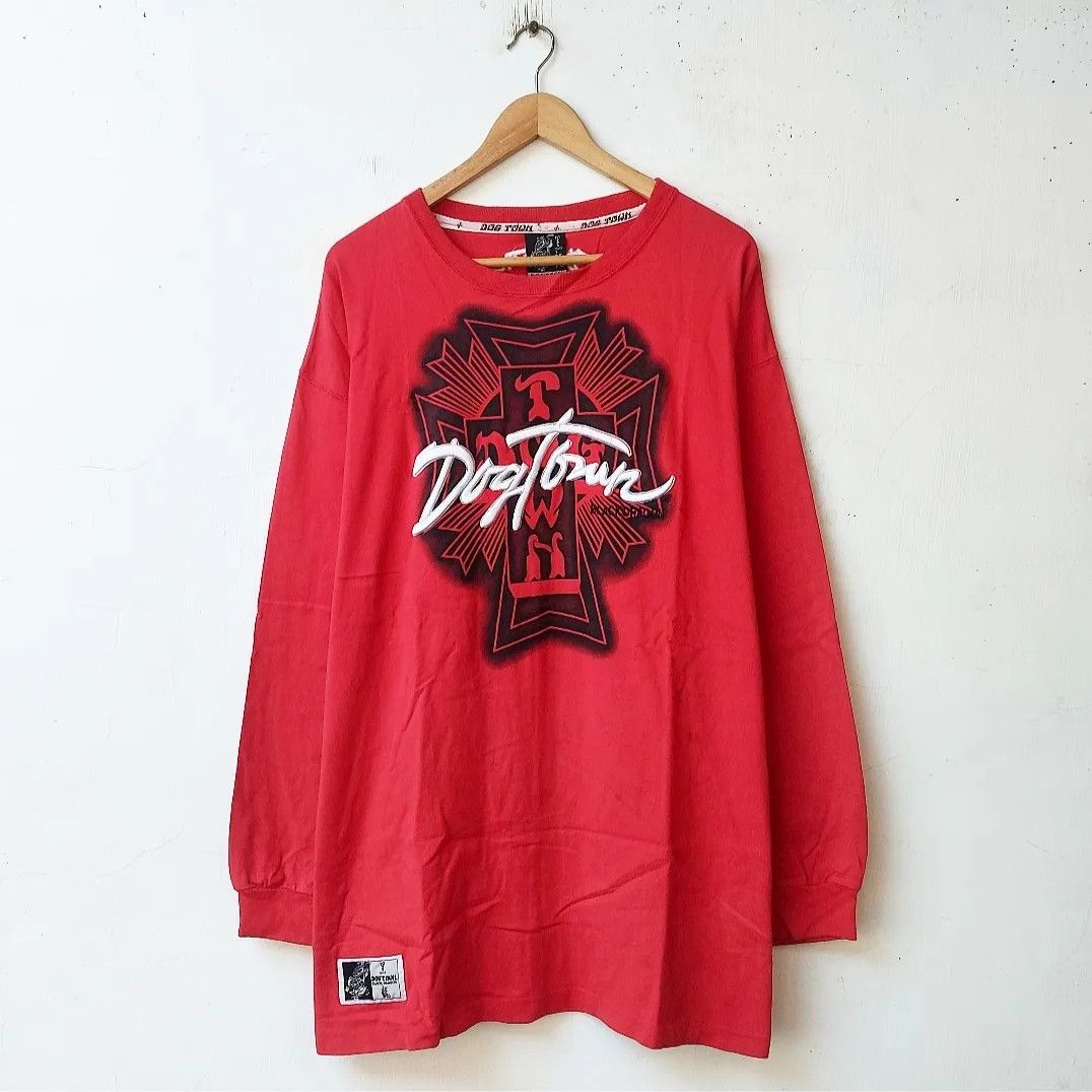 Dogtown DOG TOWN BLACK DRAGON Embroidery Long Sleeve Size US XL / EU 56 / 4 - 1 Thumbnail