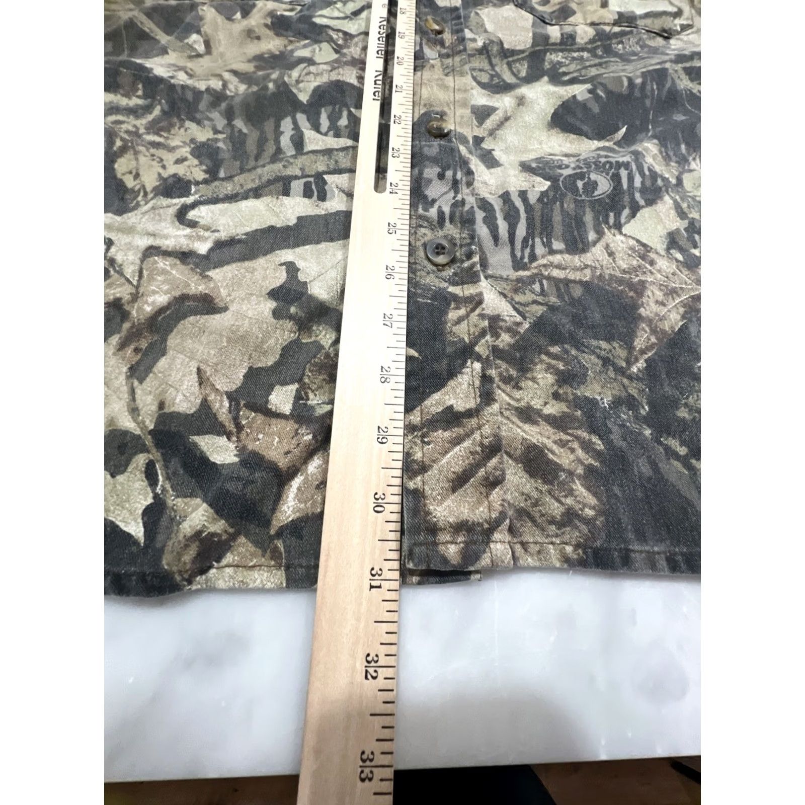 Jerzees Jerzees Outdoor Mossy Oak Forest Floor Button Down Shirt Men L Long Sleeves Nepal Size US L / EU 52-54 / 3 - 7 Thumbnail