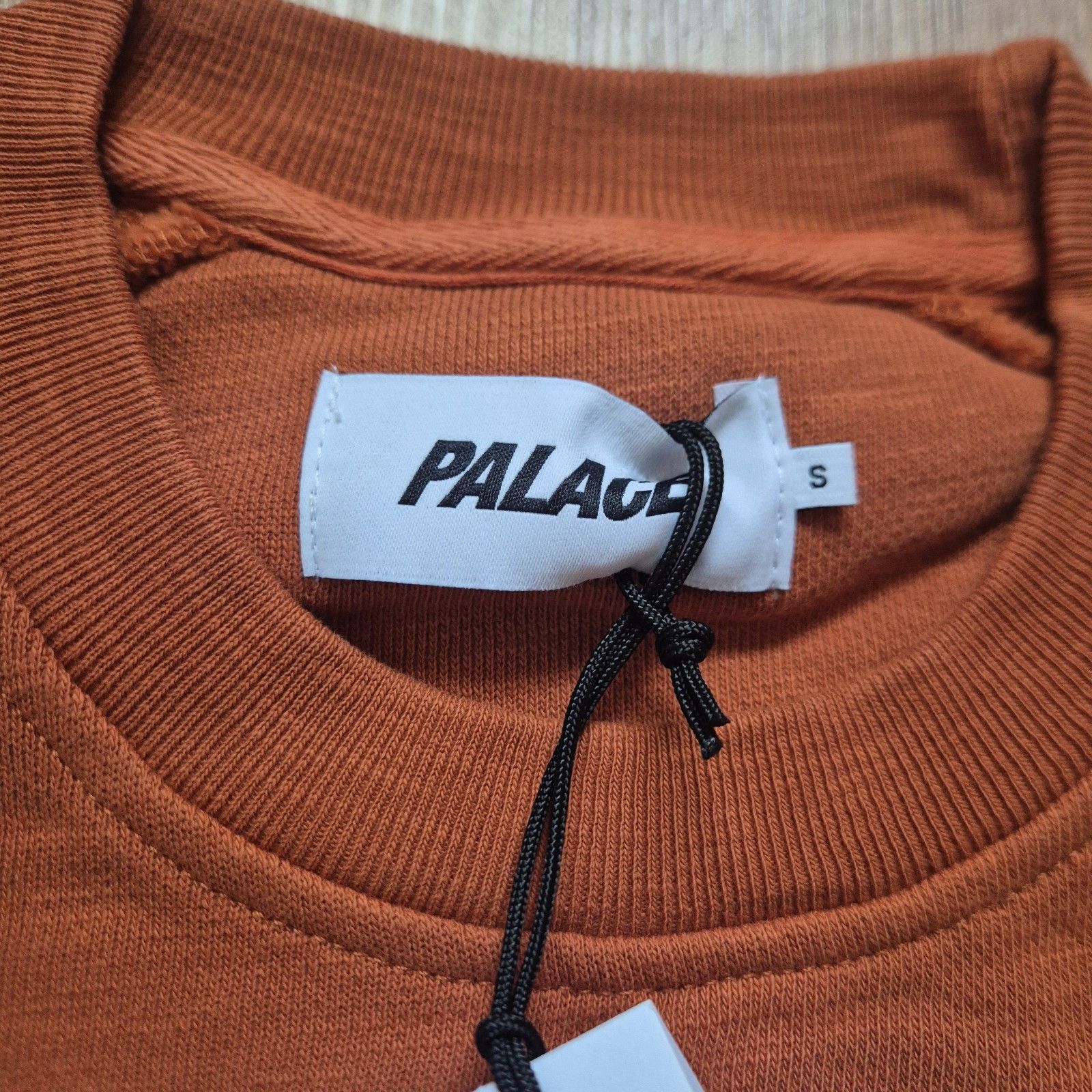 Palace Palace Tri-Ferg Slub Crew Small Rust Brand New FW22 Size US S / EU 44-46 / 1 - 4 Thumbnail