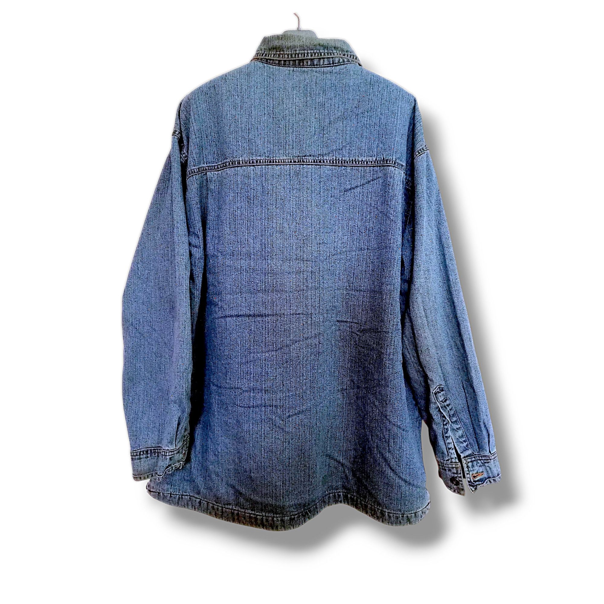 Chaps Ralph Lauren Vintage Polo Ralph Lauren Denim Fleece 90s workwear Size US XL / EU 56 / 4 - 7 Thumbnail