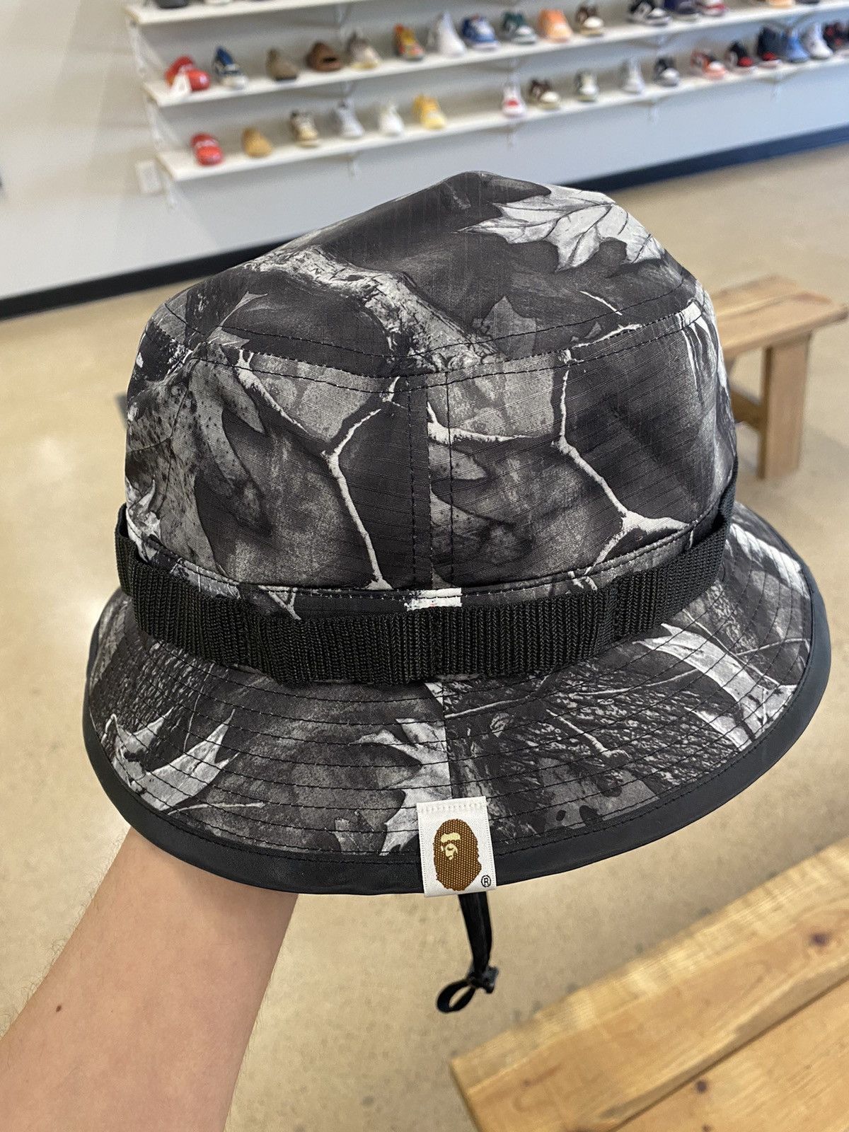 Bape 💀Bape Forest Camo Boonie Hat (Sample)💀 Size ONE SIZE - 3 Thumbnail
