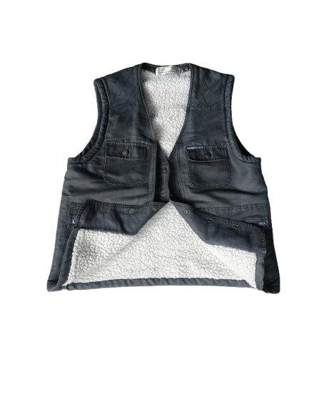 If Six Was Nine × Japanese Brand × Vintage Garmen City Fur Vest Size US M / EU 48-50 / 2 - 1 Thumbnail