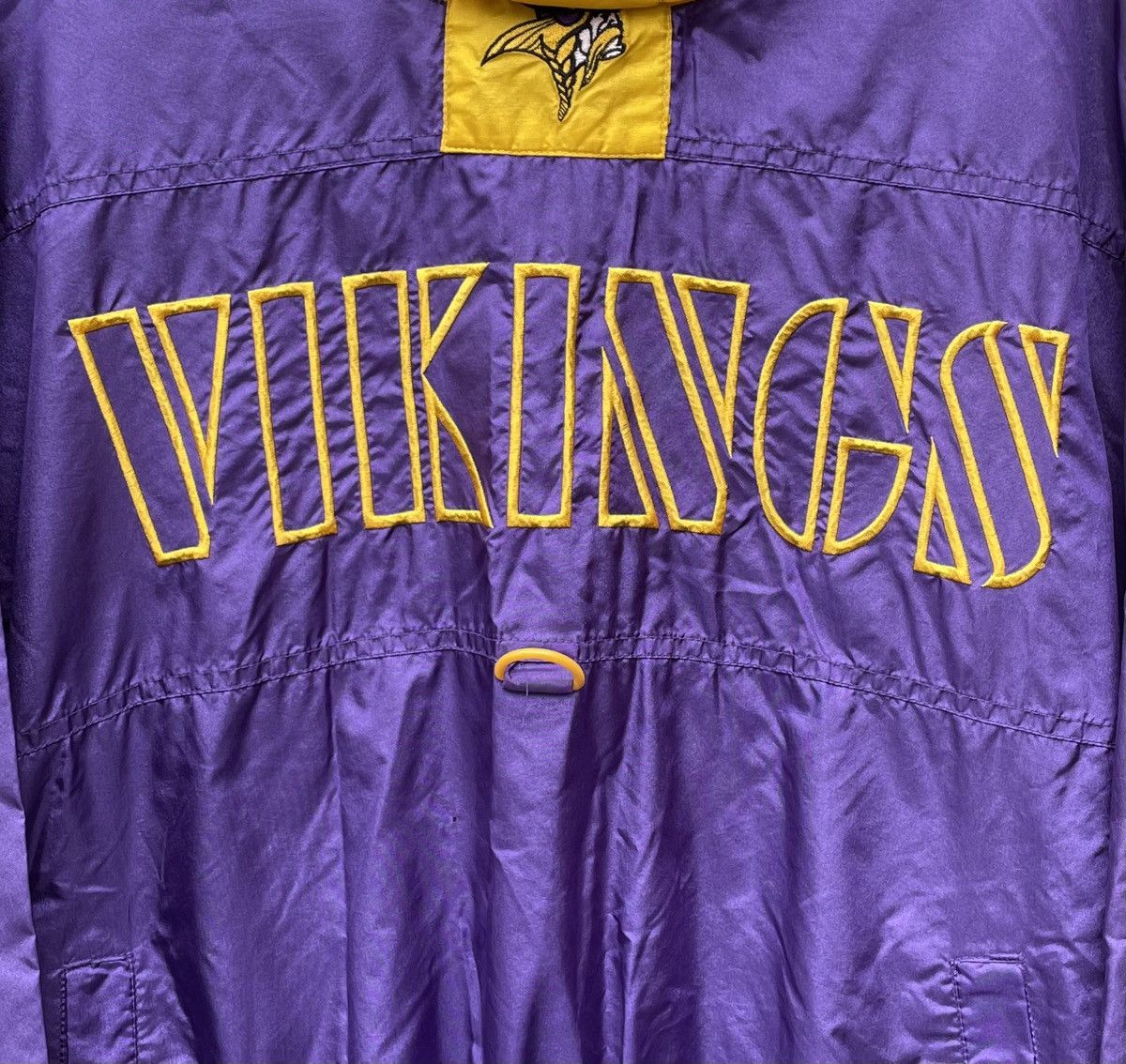 Vintage Vintage 90s Game Day Minnesota Vikings Big Logo Windbreaker Size US L / EU 52-54 / 3 - 4 Thumbnail