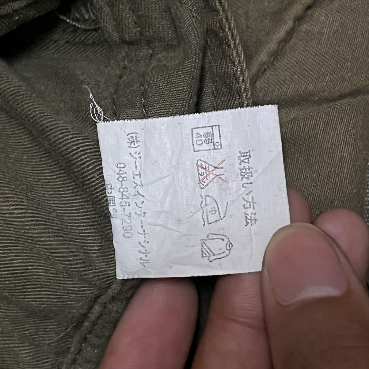 Japanese Brand Cargo Pants Multipockets Tactical Style Size US 32 / EU 48 - 7 Thumbnail
