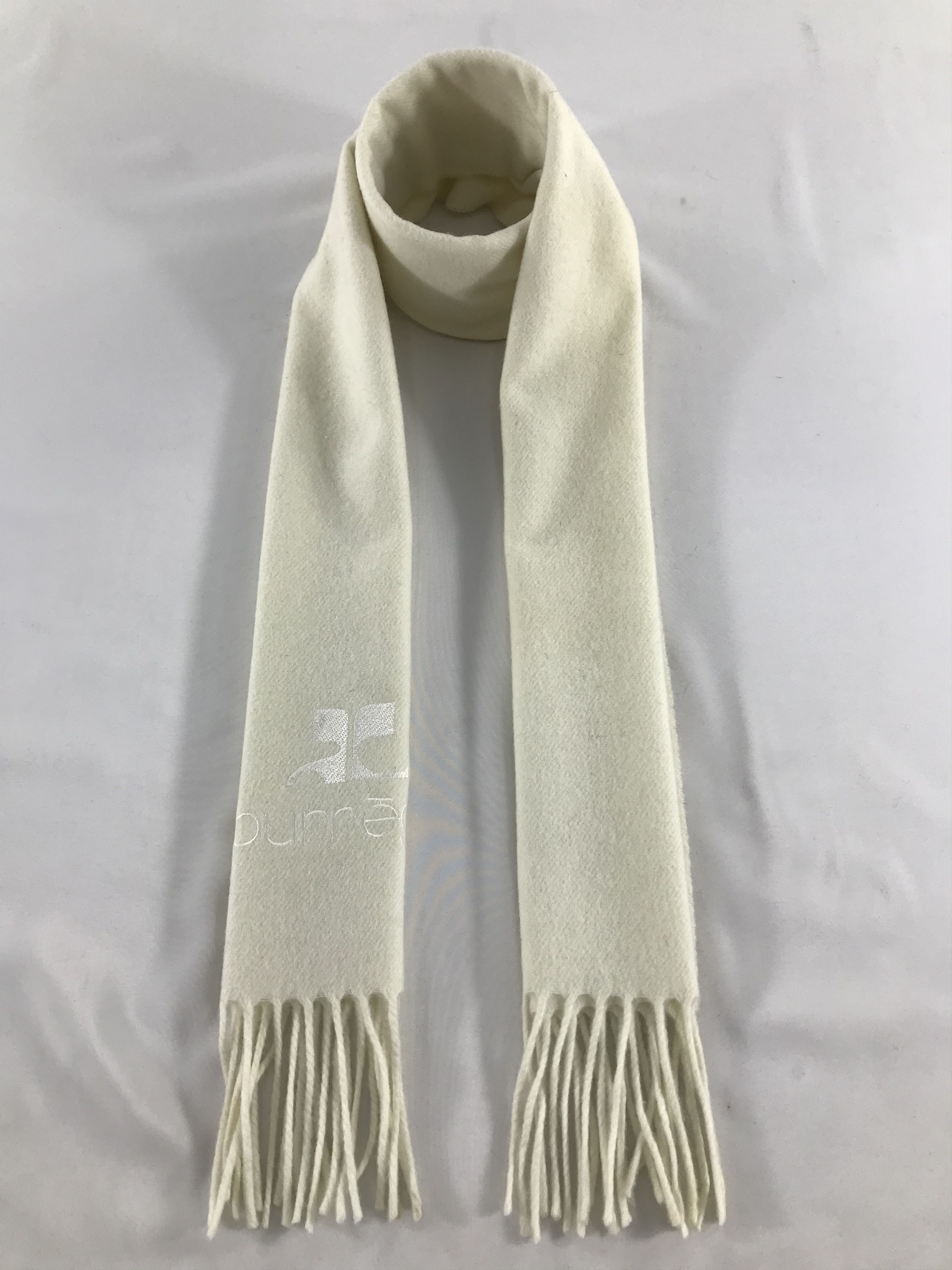 Courreges Courreges Wool Scarf Muffler V402 Size ONE SIZE - 1 Thumbnail