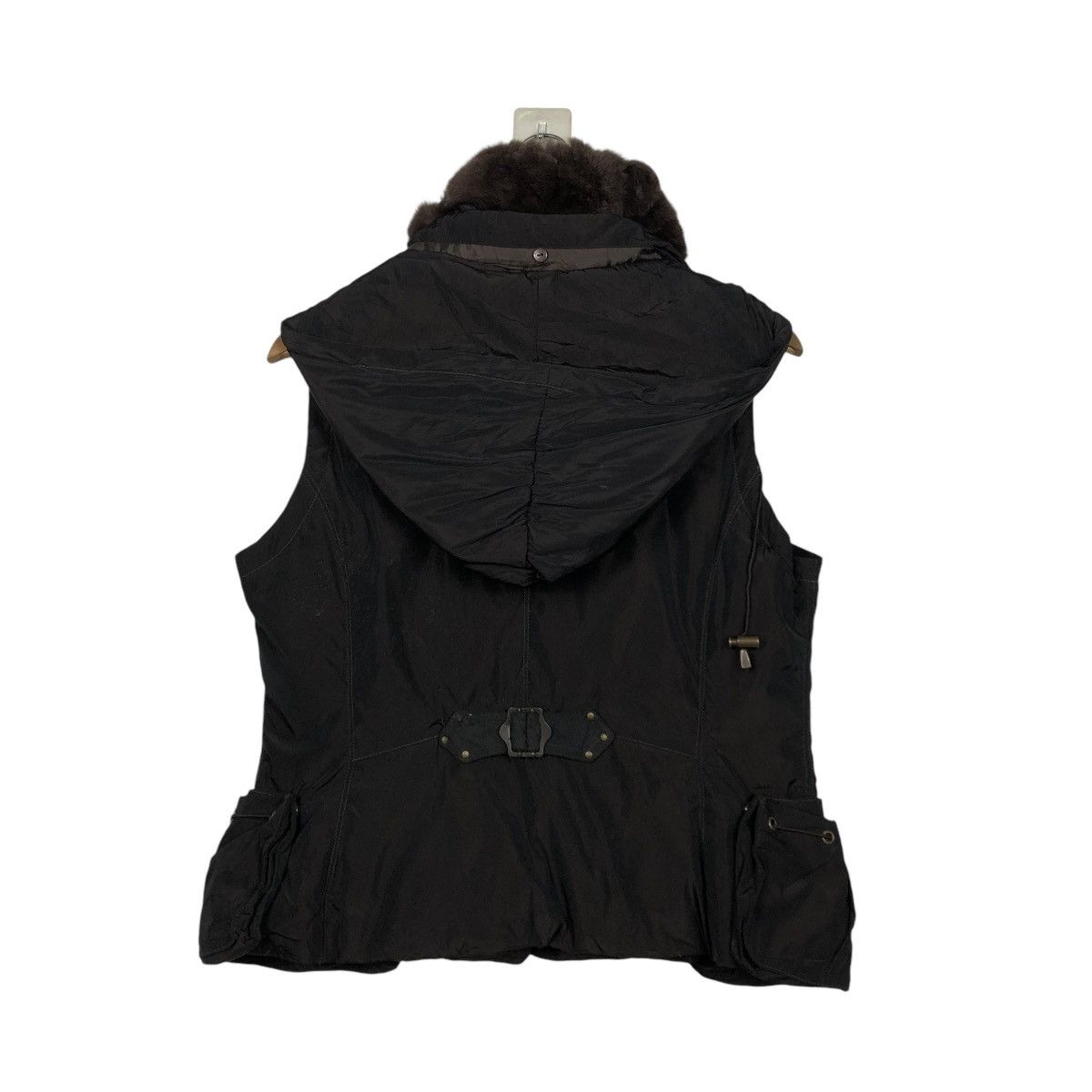 Japanese Brand 🔥VINTAGE BIKER VEST VENT DE MER MINK FUR COLLAR Size US M / EU 48-50 / 2 - 10 Thumbnail