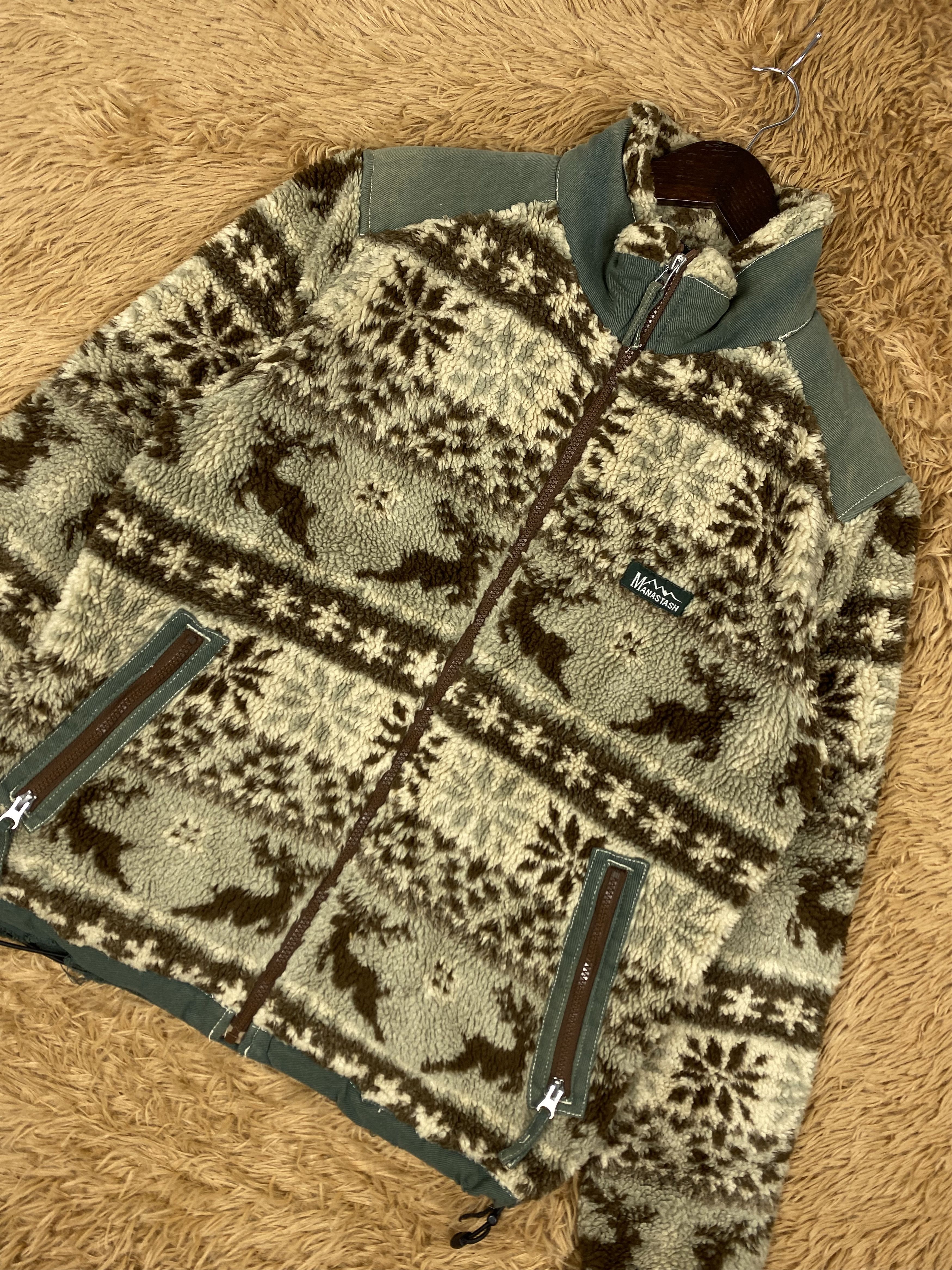 Manastash Vintage Manastash Fleece Jacket DJ0848 Size US L / EU 52-54 / 3 - 2 Thumbnail