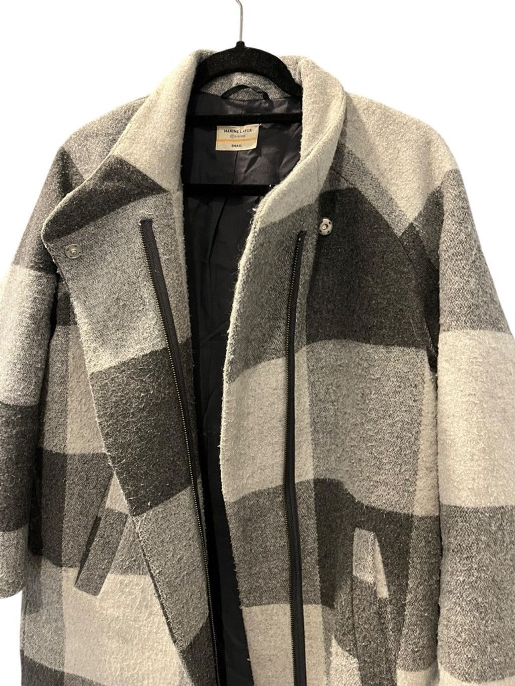 Marine Layer Marine Layer Stephanie Buffalo Check Coat Jacket Size Small Size S / US 4 / IT 40 - 6 Thumbnail