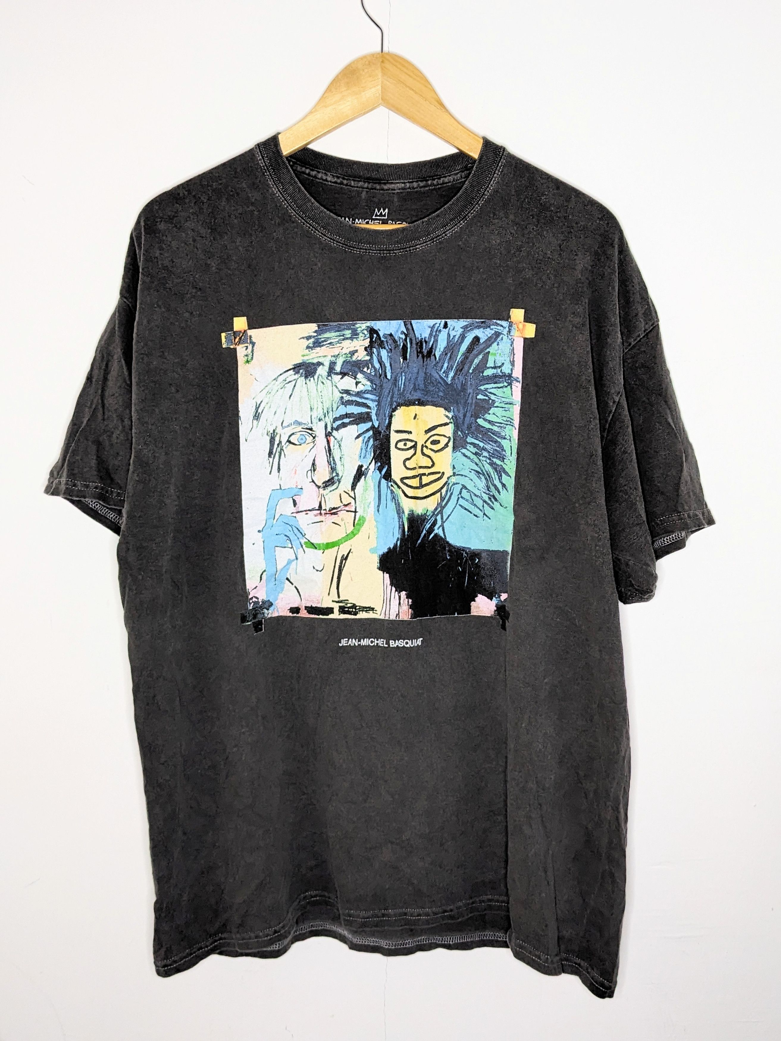 Ripple Junction Jean Michel Basquiat Shirt Ripple Junction Gray Size XL ...