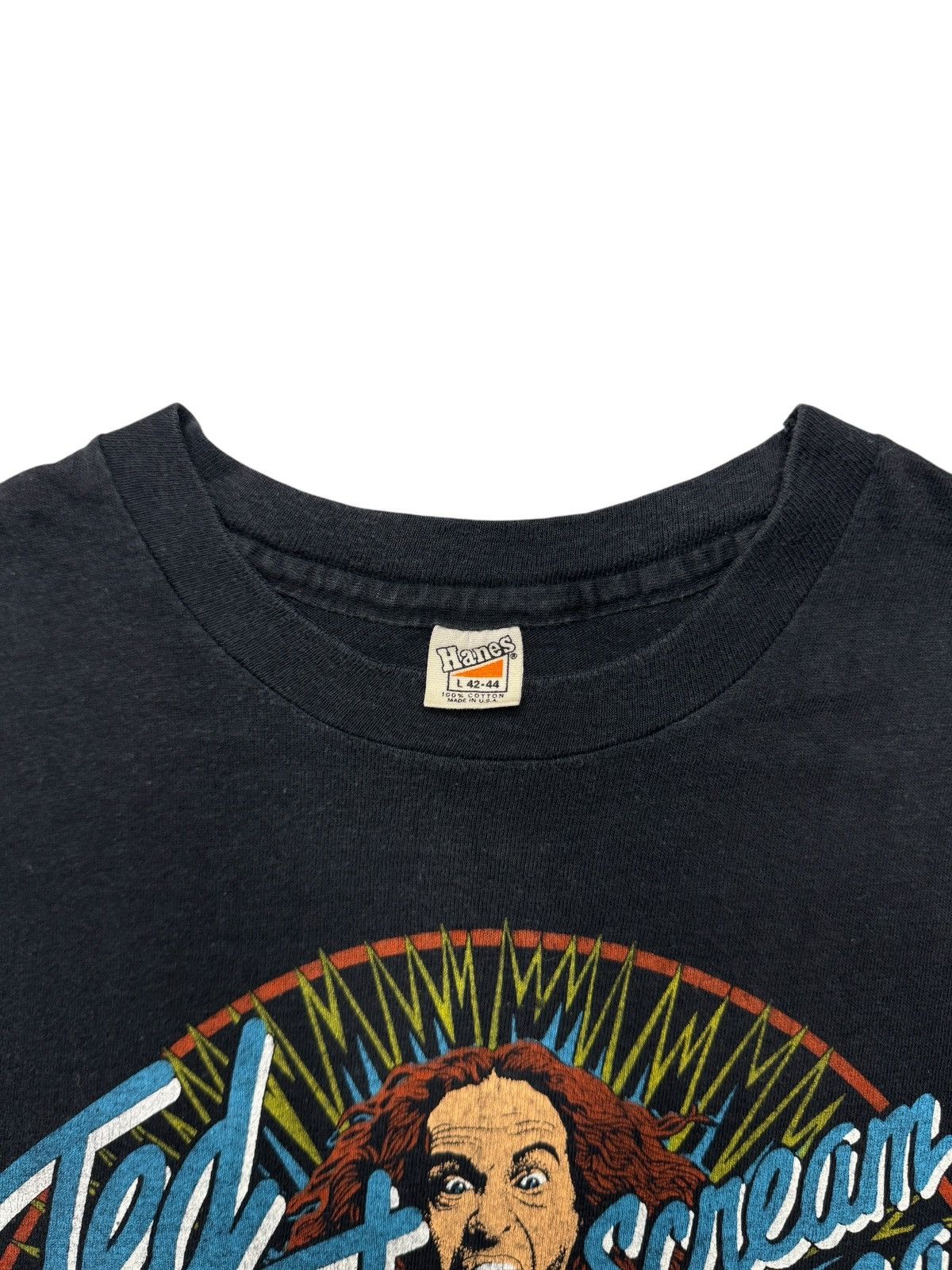 Band Tees Vintage 1980 Ted Nugent Scream Dream Band Tee Shirt Size US L / EU 52-54 / 3 - 3 Thumbnail