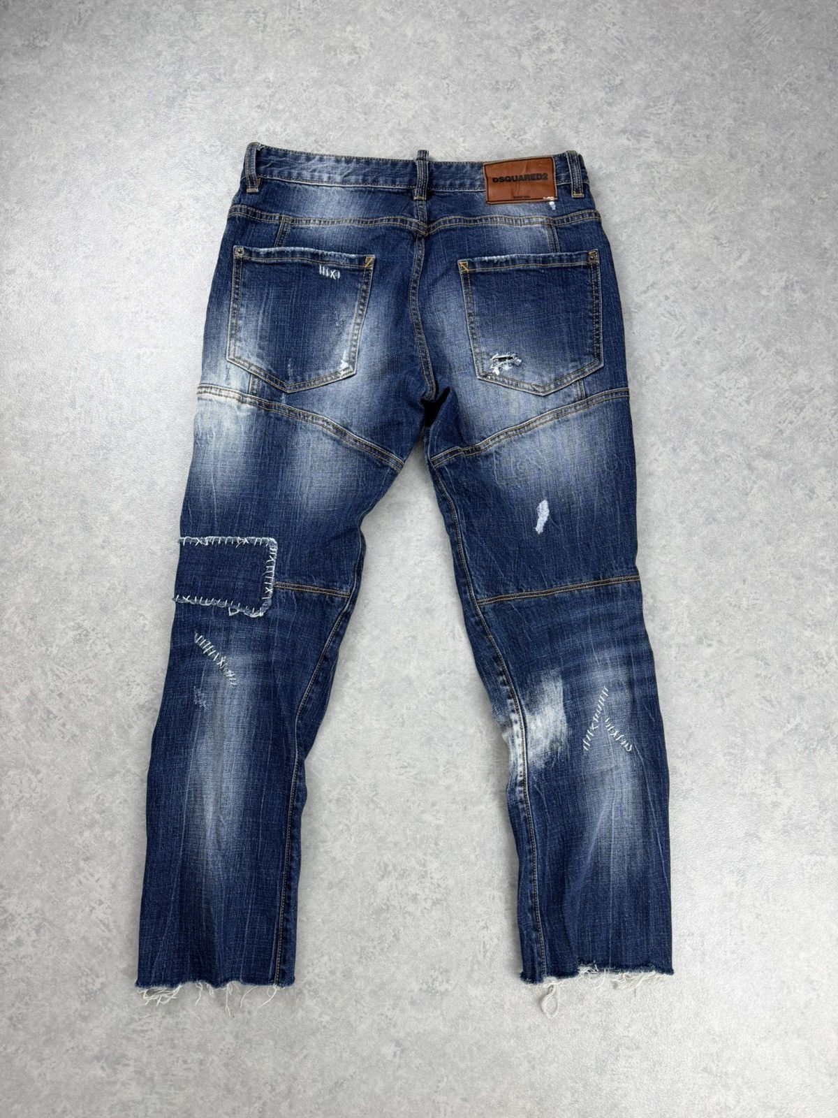 Dsquared2 Dsquared2 Kenny Twist Distressed Jeans Cropped Size 46 Size US 30 / EU 46 - 11 Thumbnail
