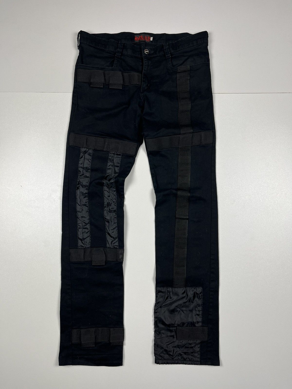 Japanese Brand RARE Aderlass Bondage Pants Cyber Punk Size 32 Avant Garde Size US 32 / EU 48 - 1 Thumbnail