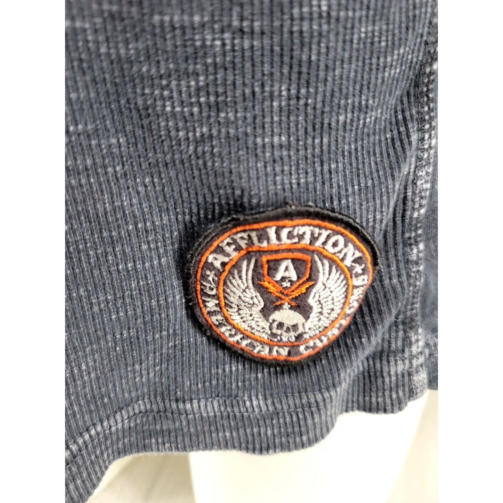 Affliction Affliction T Shirt Men L Graphic Skull Wings Cross Grunge Punk Thermal Size US L / EU 52-54 / 3 - 3 Thumbnail