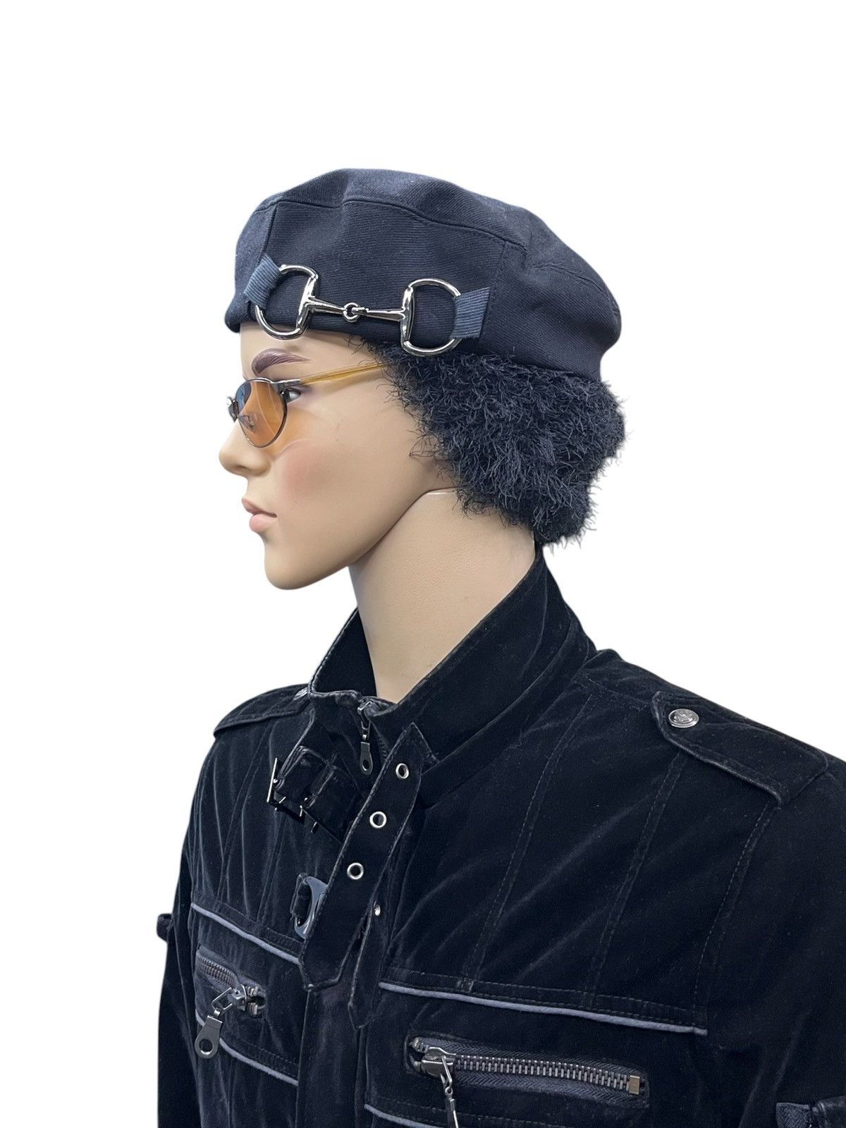 CA4LA Vintage CA4LA Horsebit Buckle Beret Grunge Casual Japan Hat Size ONE SIZE - 2 Thumbnail