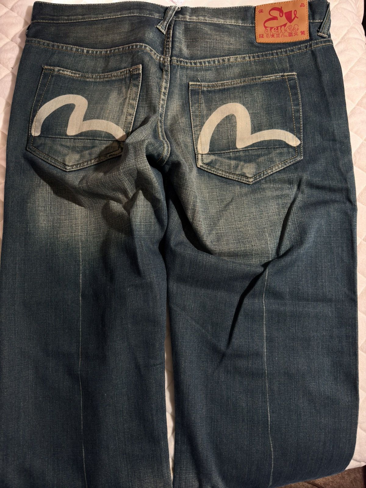 Evisu Evisu Gene Denim Jeans Size US 36 / EU 52 - 4 Thumbnail
