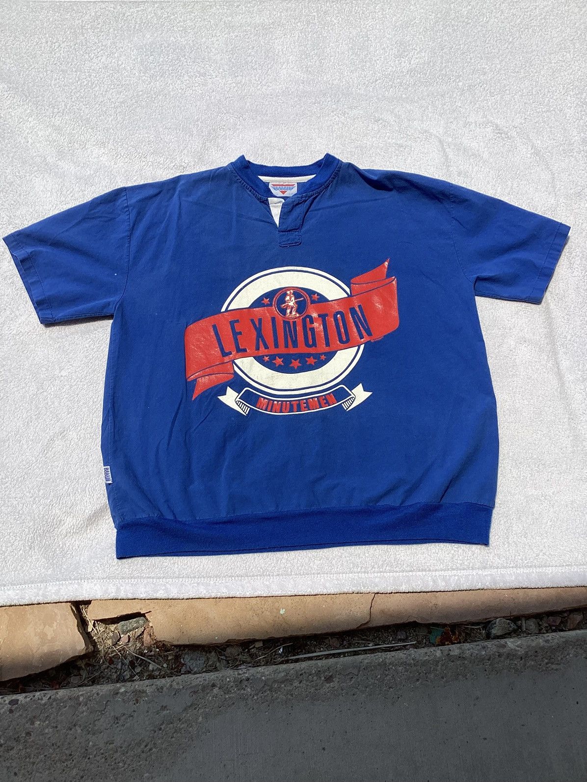 Other Vtg 80s/90s Lexington Minuteman single stitch USA made tee Size US L / EU 52-54 / 3 - 1 Thumbnail