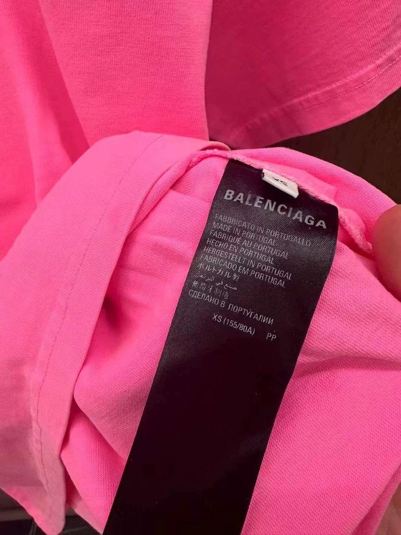 Balenciaga Balenciaga 5:20 Pink Short Sleeve New Size US XS / EU 42 / 0 - 4 Thumbnail