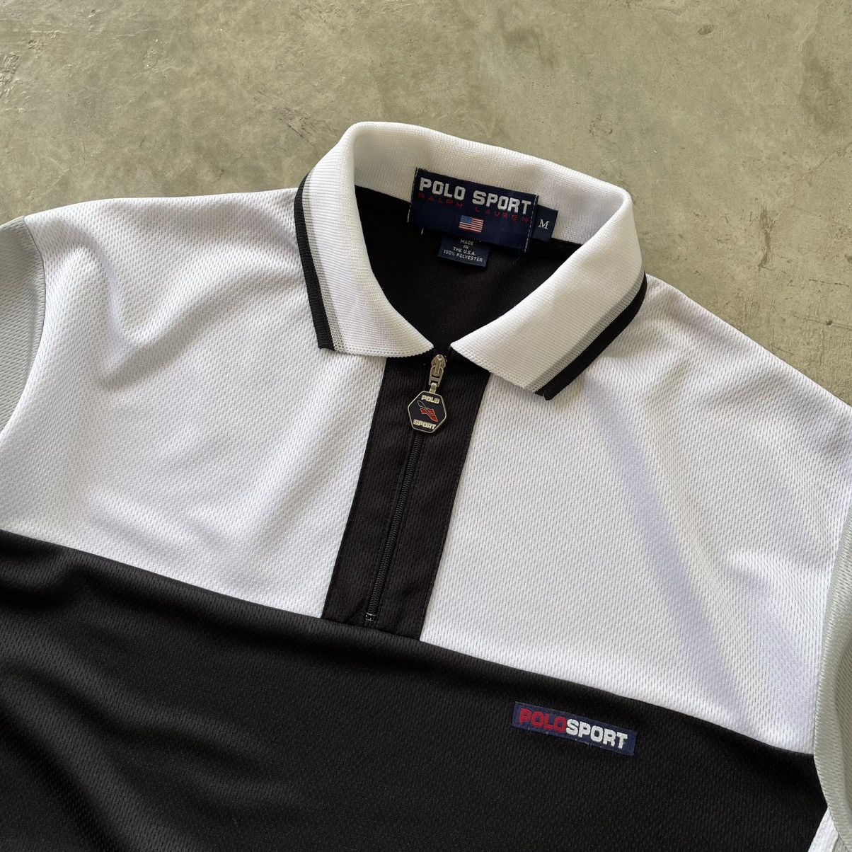 Polo Ralph Lauren 🔴 Polo Sport Ralph Lauren Vintage Jersey 🔴 Size US M / EU 48-50 / 2 - 3 Thumbnail