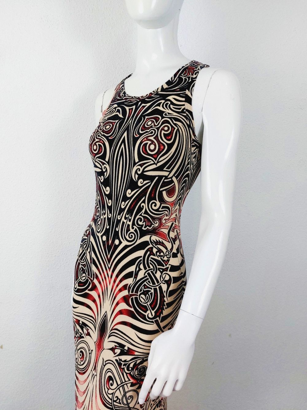 Jean Paul Gaultier Jean Paul Gaultier Maori Skeleton Drago Tattoo Dress Size M / US 6-8 / IT 42-44 - 3 Thumbnail