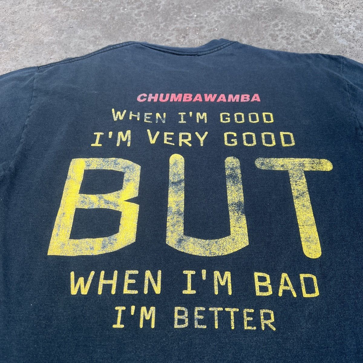 Band Tees × Rap Tees × Vintage Vintage 90s Chumbawamba Promo Tee Faded Thrashed Size US L / EU 52-54 / 3 - 9 Thumbnail