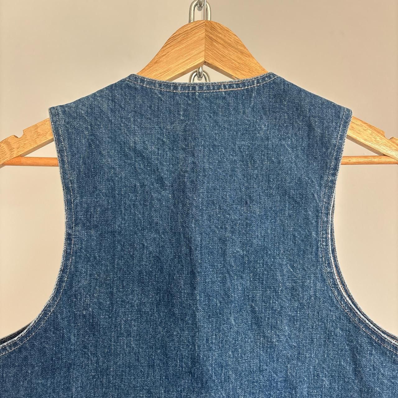 Levi's Vintage Clothing True Vintage 70s Denim Levi’s Vest Western Orange Tab Medium Size M / US 6-8 / IT 42-44 - 8 Thumbnail