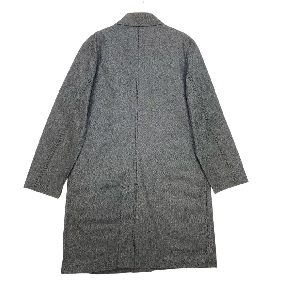 Designer Former Hermes Artistic Director Bali Barret Denim Long Coat Size US M / EU 48-50 / 2 - 3 Thumbnail
