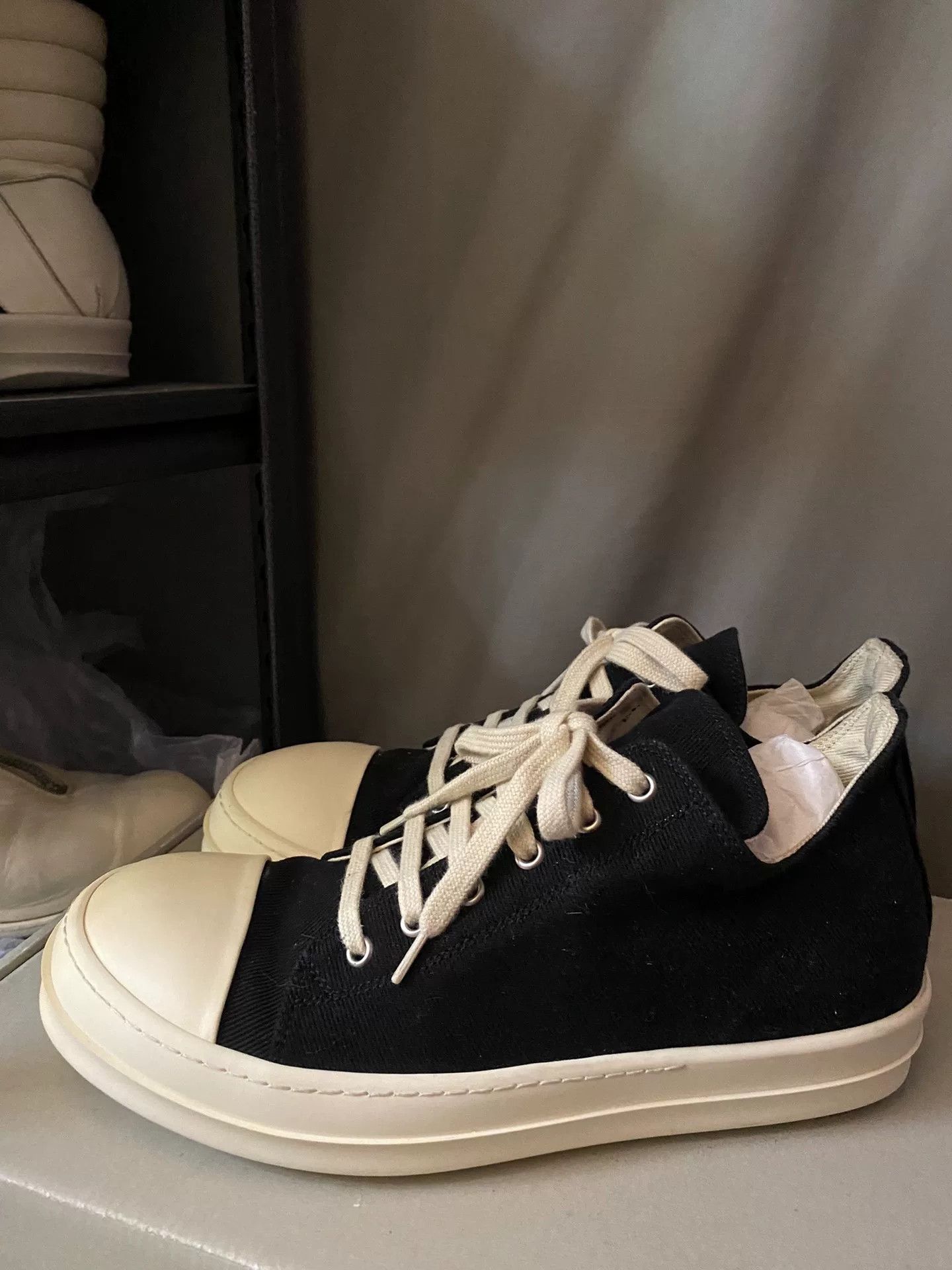 Rick Owens rick owens low top sneakers size 41 Size US 8 / EU 41 - 1 Thumbnail