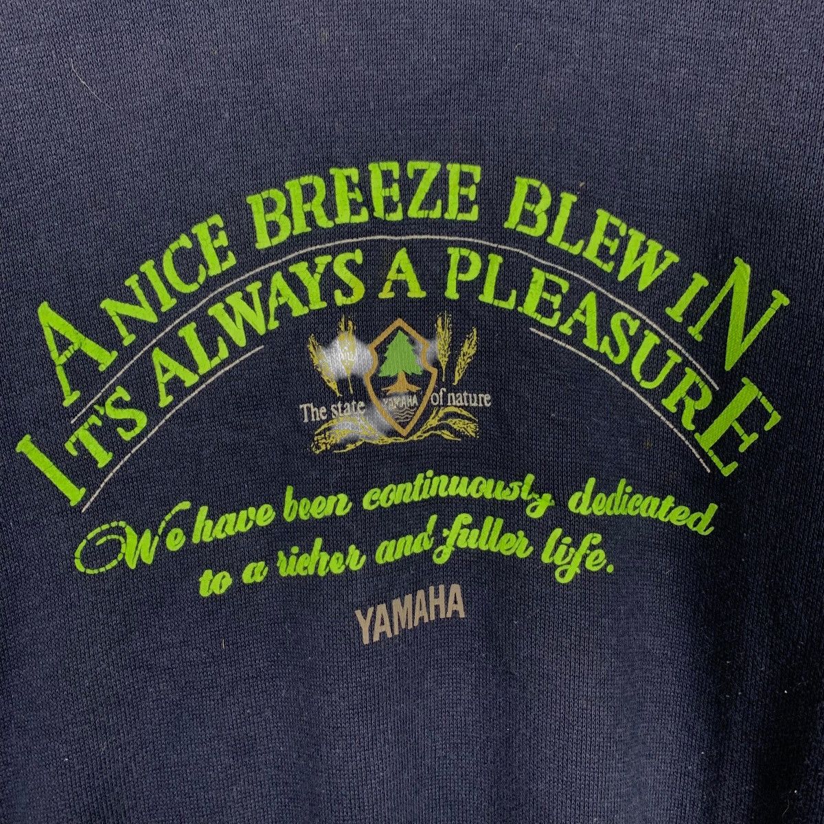 Yamaha YAMAHA Crewneck Sweatshirt #1980-C86 Size US L / EU 52-54 / 3 - 10 Thumbnail