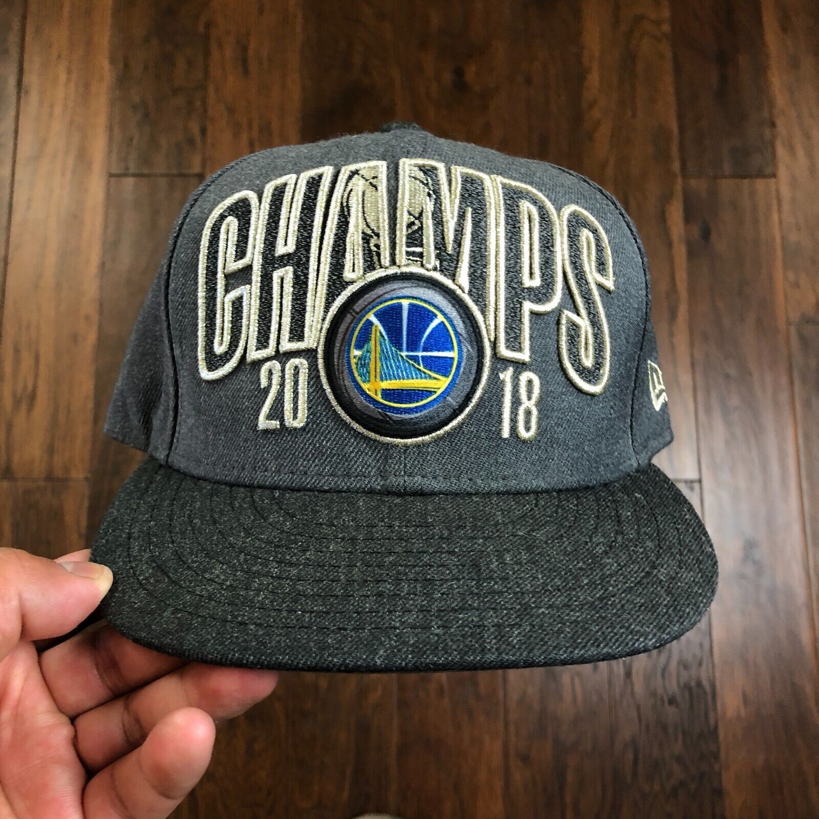 New Era GOLDEN STATE WARRIORS 2018 CHAMPS NBA SNAPBACK HAT CAP Size ONE SIZE - 1 Thumbnail