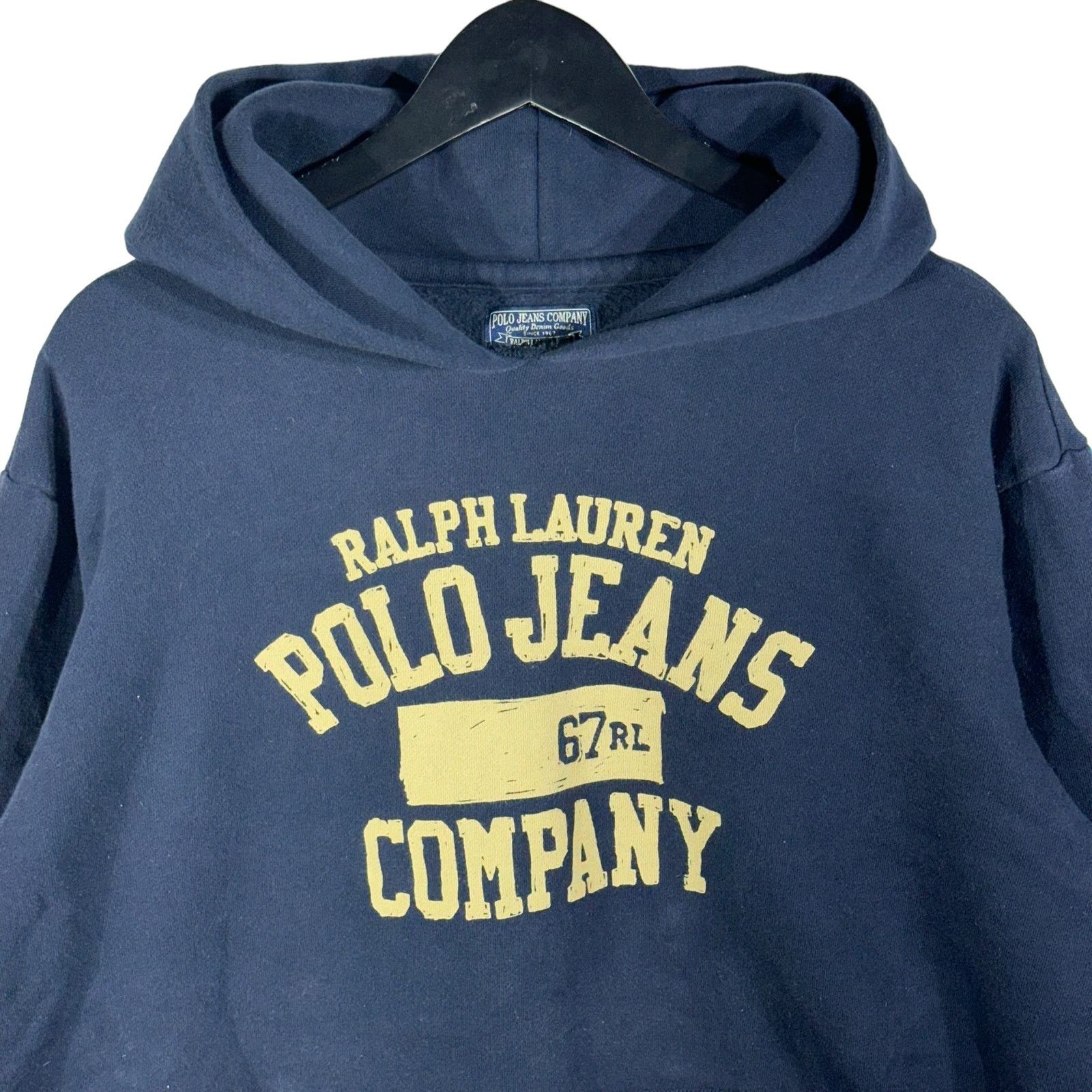 Vintage Vintage Ralph Lauren Jeans Company Hoodie Size US XL / EU 56 / 4 - 2 Thumbnail