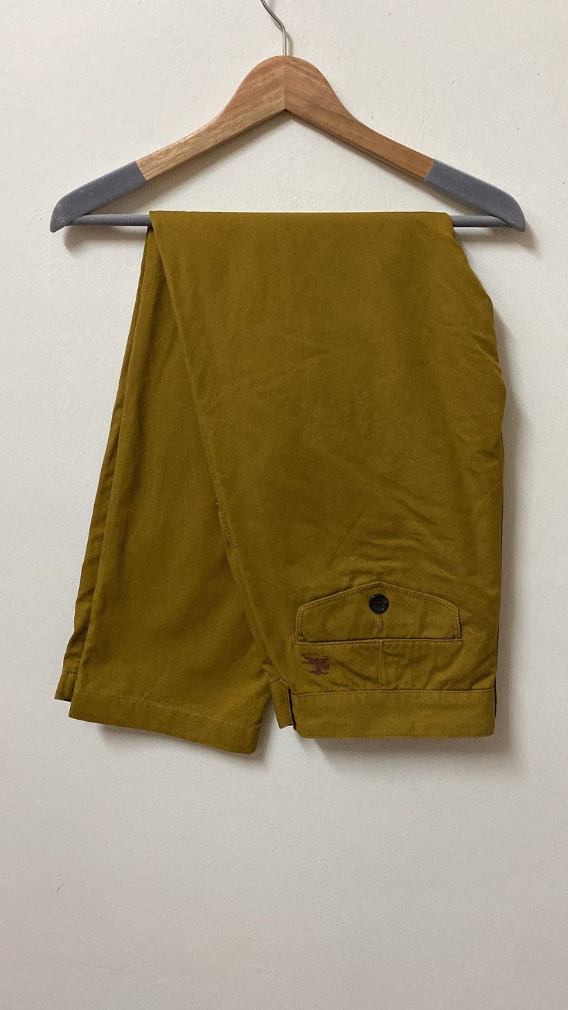 Burberry × Burberry Prorsum × Vintage Burberry Black Label Yellow Mustard Pant Size US 33 - 1 Thumbnail