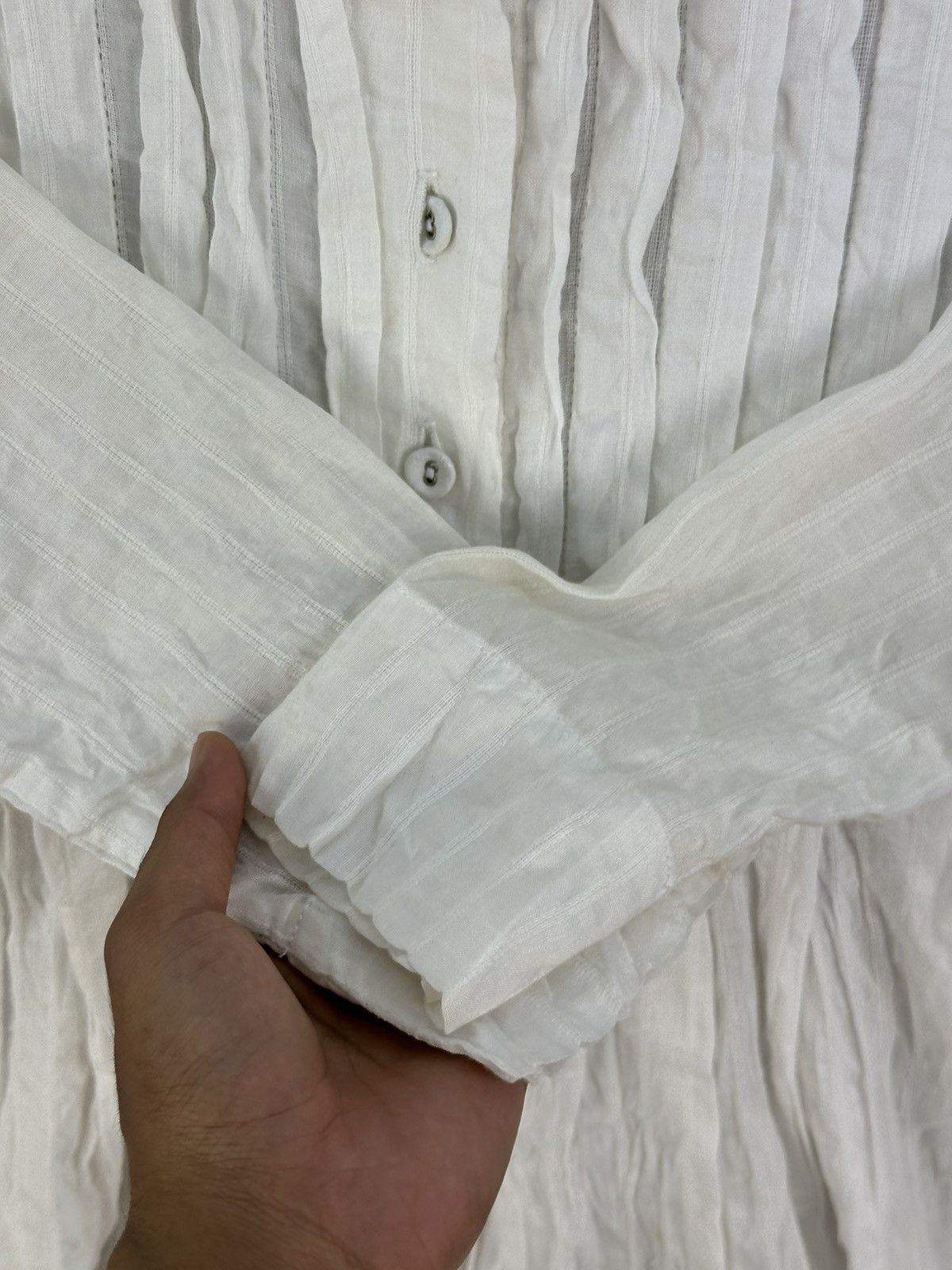 Japanese Brand Yoshi Kondo Paris Blouse Size XS / US 0-2 / IT 36-38 - 10 Thumbnail