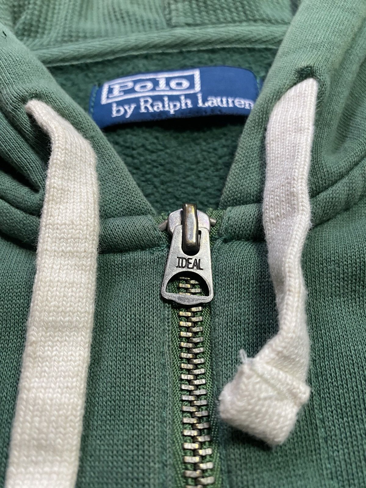 Polo Ralph Lauren Vintage Polo Ralph Lauren faded y2k zip hoodie Size US L / EU 52-54 / 3 - 10 Thumbnail