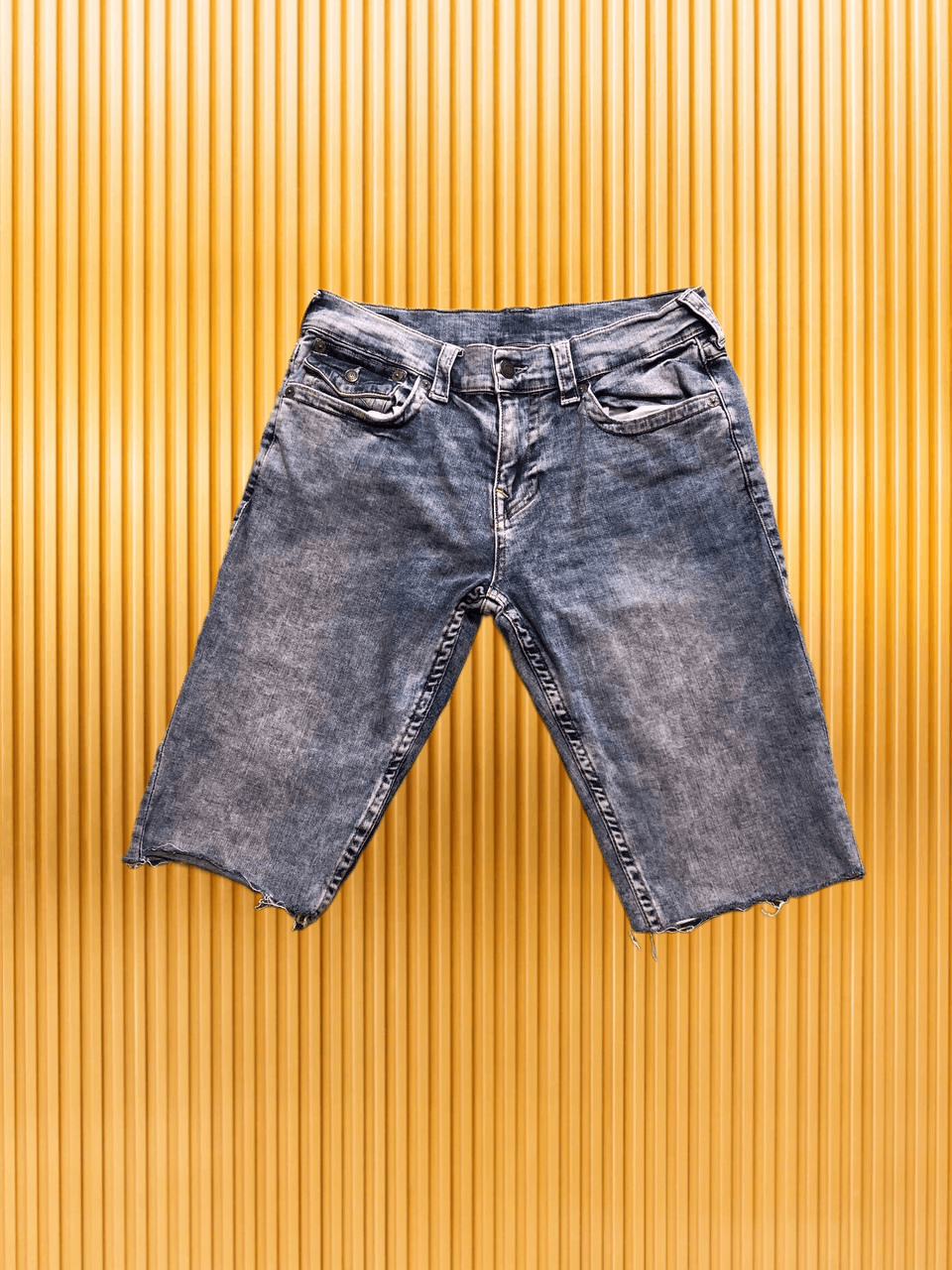 Streetwear Y2K Vintage shorts denim jeans True Religion