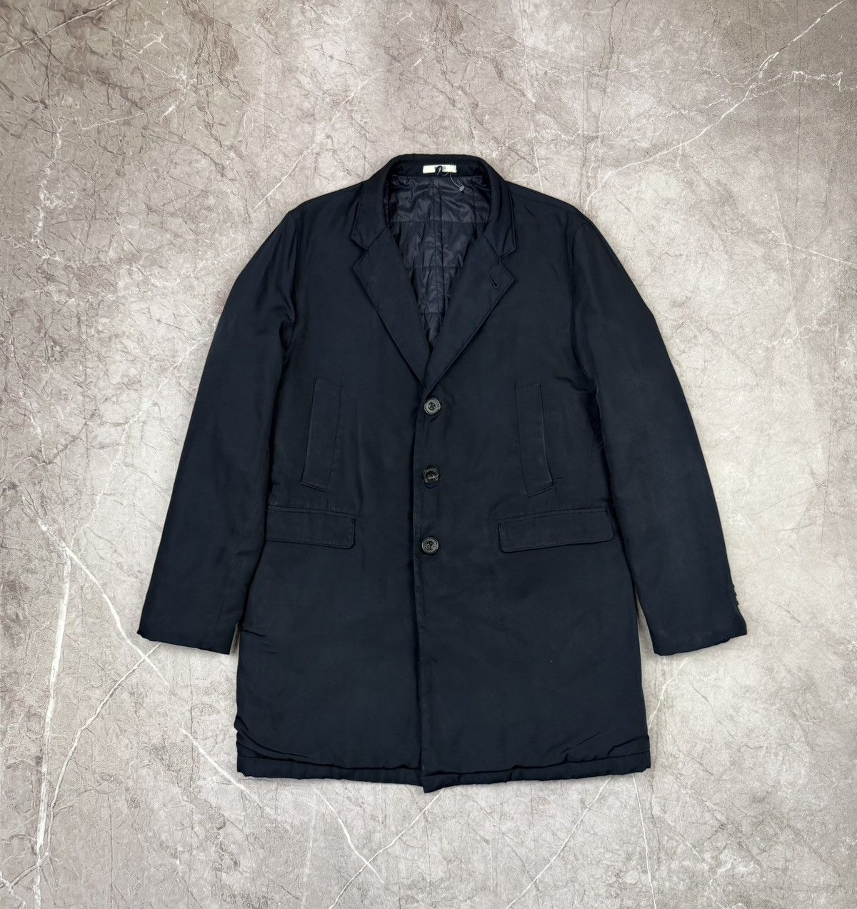 Boggi Men's Boggi Milano Padded Navy Coat Jacket Size 52 Size US L / EU 52-54 / 3 - 4 Thumbnail
