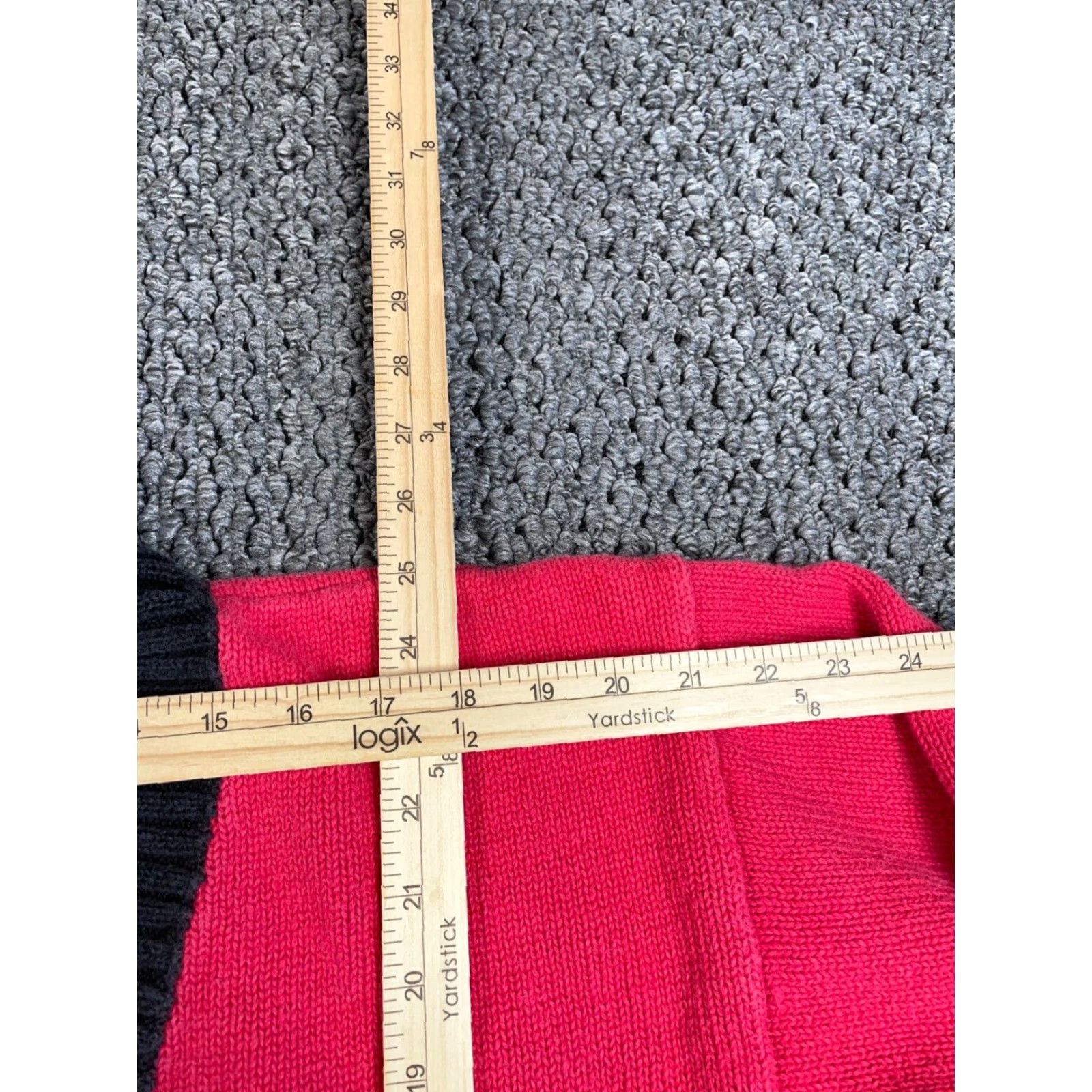Vintage VINTAGE Preppy Tennis Style V-Neck Sweater Women's Medium Washed Red Ramie Cotton Size M / US 6-8 / IT 42-44 - 7 Thumbnail