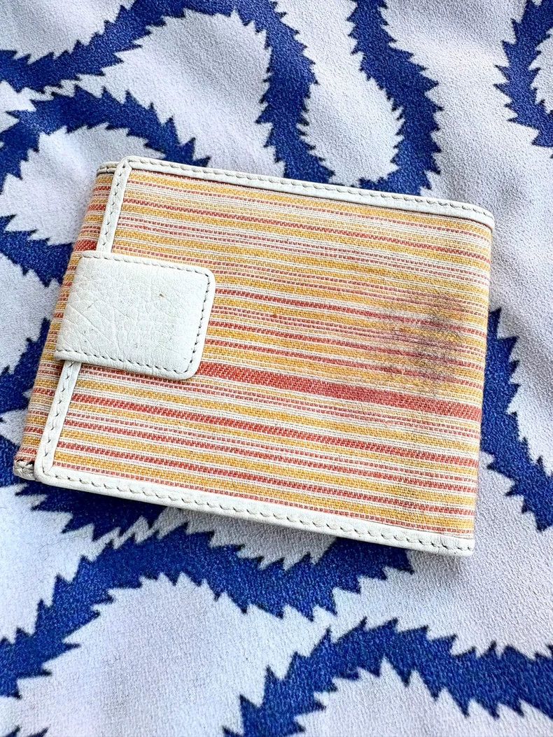 Vivienne Westwood Vivienne Westwood Orange striped wallet card case Size ONE SIZE - 3 Thumbnail
