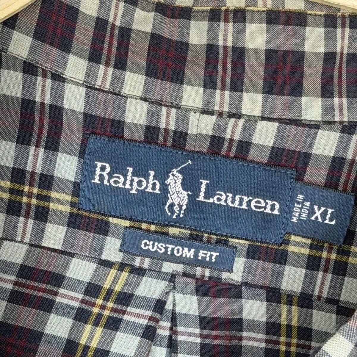Polo Ralph Lauren Vintage Polo Ralph Lauren Flannel Checkered Shirt 90s Size US XL / EU 56 / 4 - 5 Thumbnail