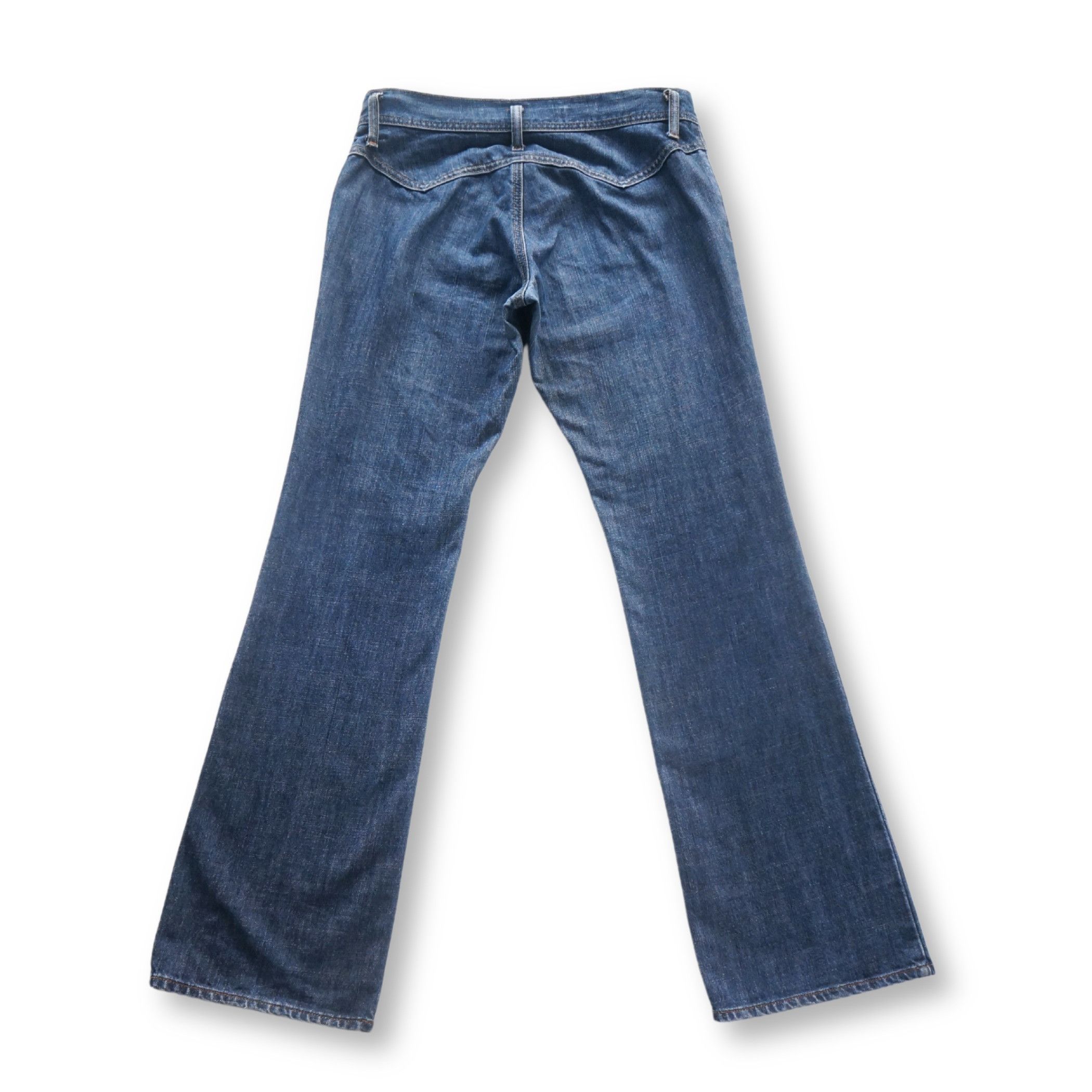 Gap GAP Ultra Low Rise Flared Jeans Size 29" - 2 Thumbnail