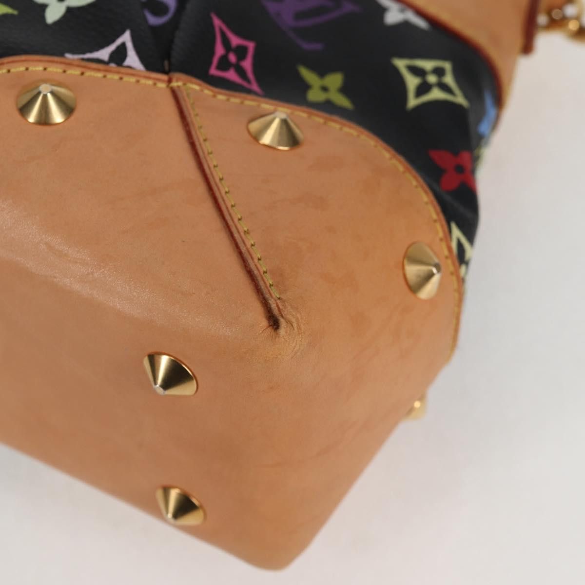 Louis Vuitton LOUIS VUITTON Monogram Multicolor Judy MM Bag Black M40256 Size ONE SIZE - 16 Thumbnail