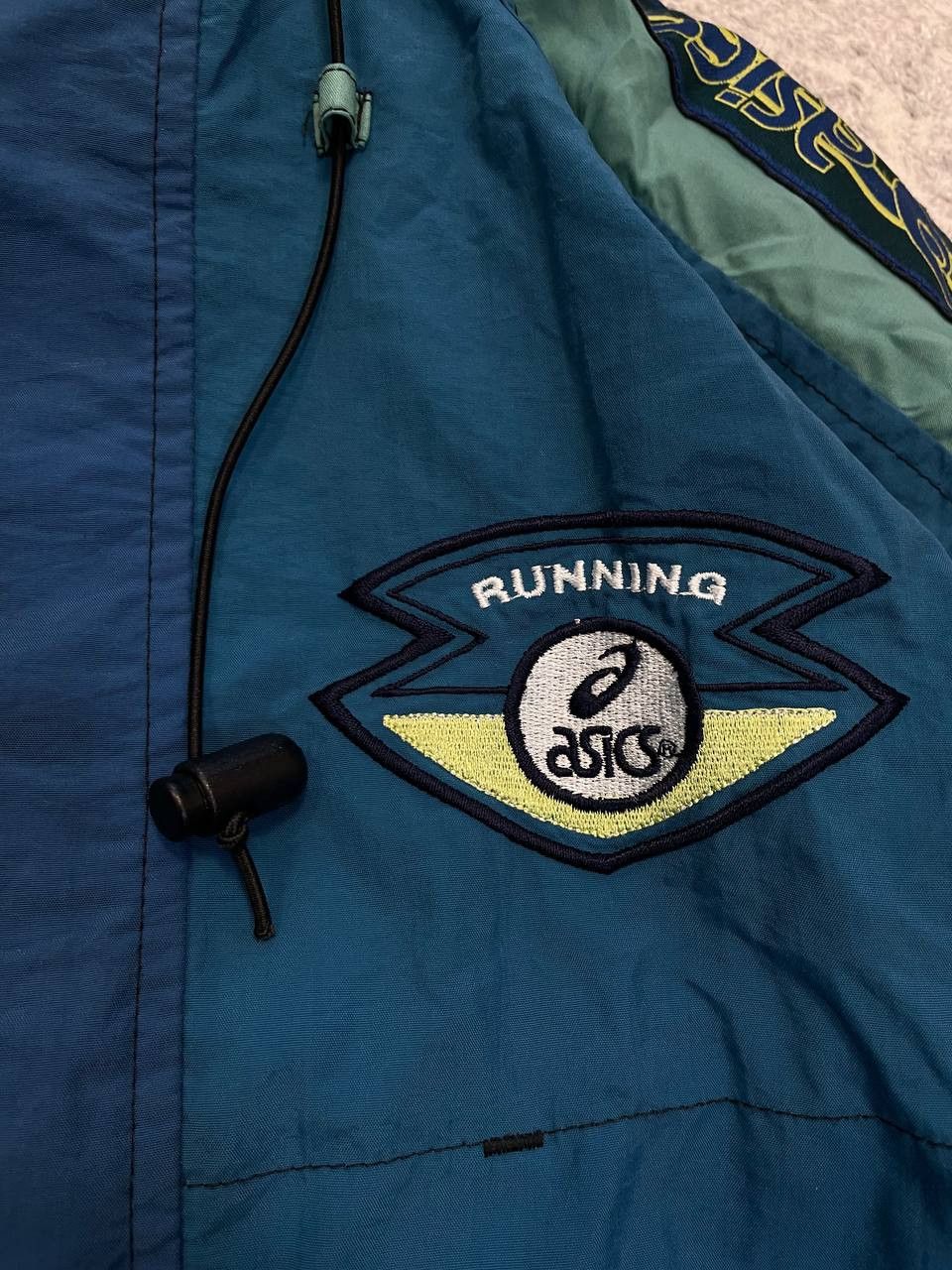 Asics Vintage ASICS Windbreaker Jacket Men’s M 90s Hooded Track Size US M / EU 48-50 / 2 - 8 Thumbnail