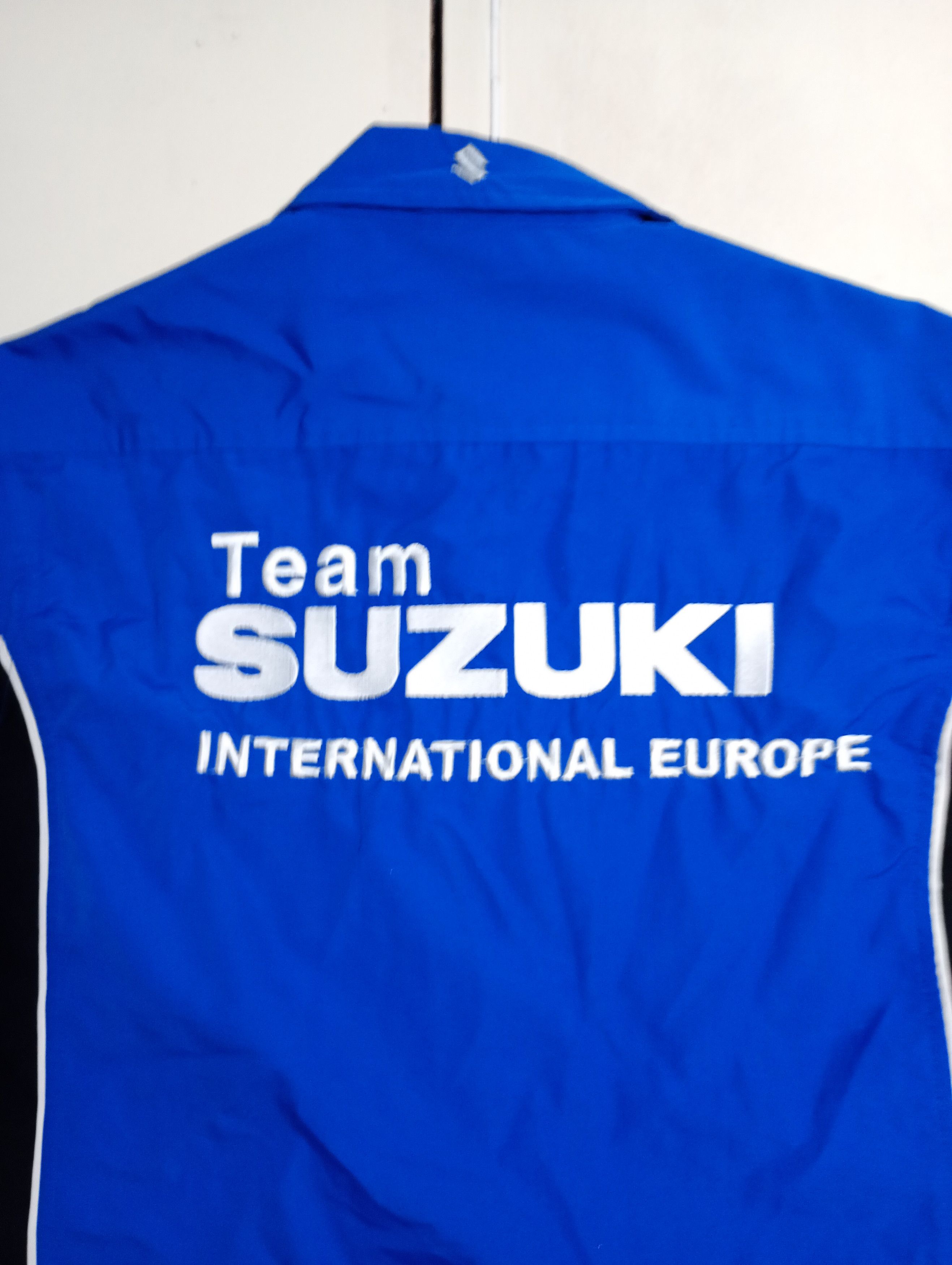 Vintage Suzuki Team International Europe Shirt Vintage 90's Size US M / EU 48-50 / 2 - 13 Thumbnail