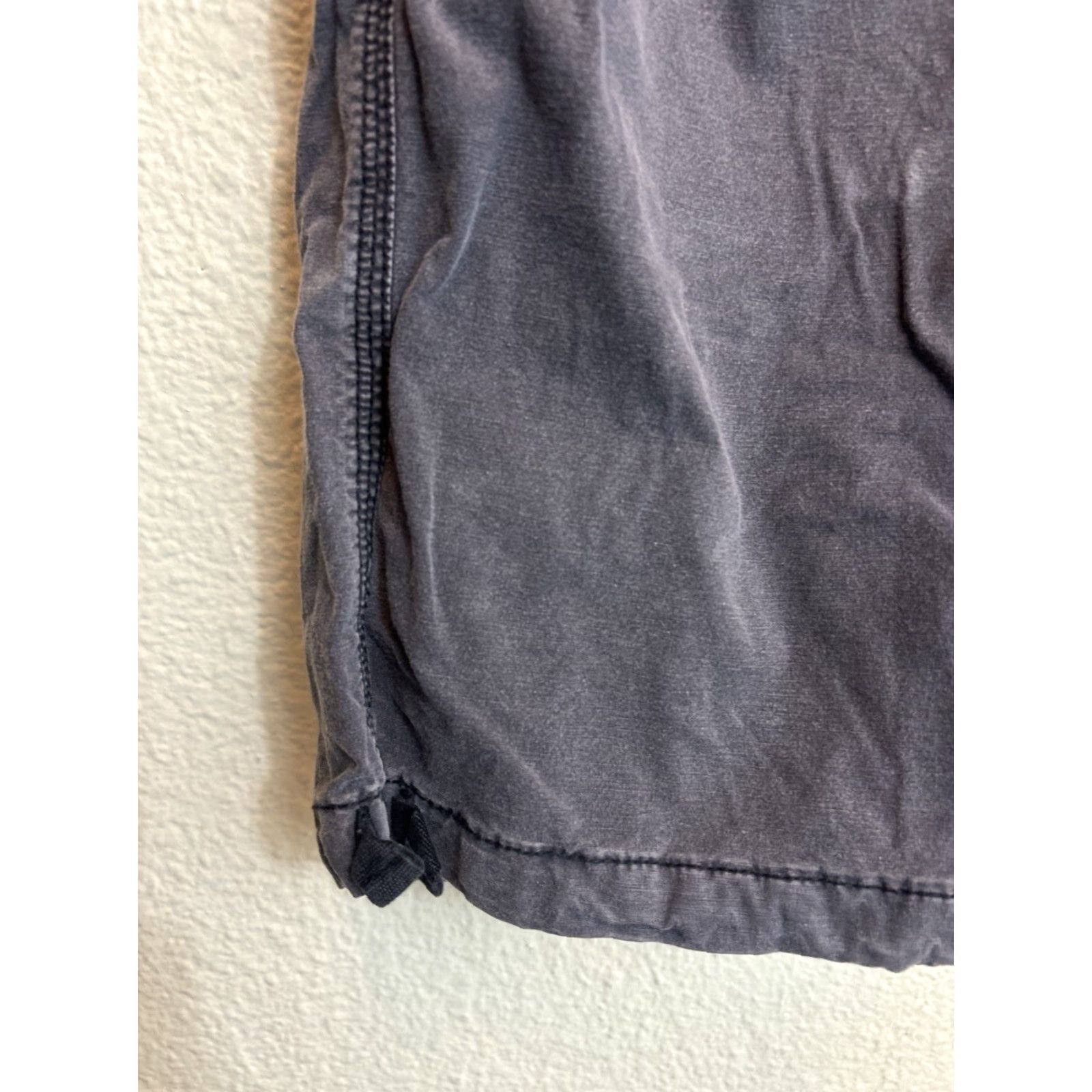 American Eagle Outfitters American Eagle Pants Women’s 6 Stretch Cargo Baggy Jogger Black 28x29 Womens Size 28" / US 6 / IT 42 - 3 Thumbnail
