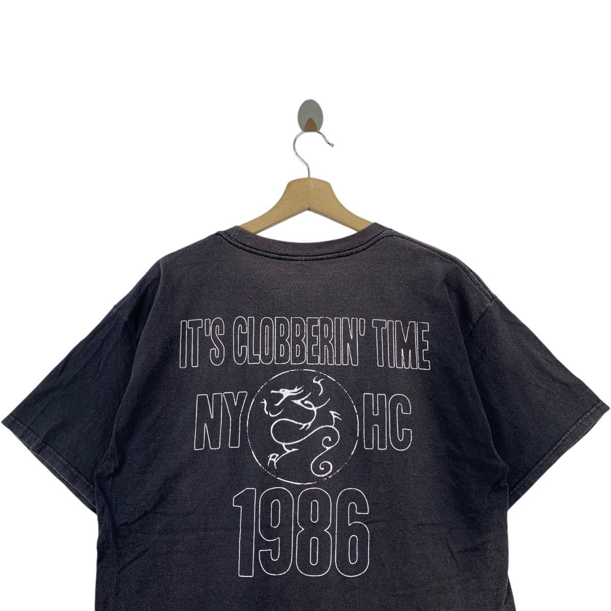 Other SICK Of IT ALL It's Clobberin' Time NYHC 1986 Band Tour Size US L / EU 52-54 / 3 - 4 Thumbnail