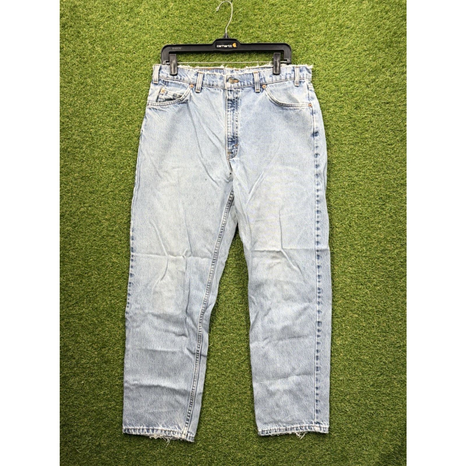Levi's VINTAGE Levi's 560 Jeans 36x30 Tapered Blue USA Made 90s Mens Size US 36 / EU 52 - 2 Thumbnail
