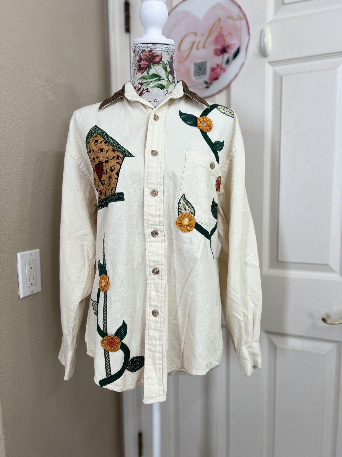 High Sierra High Sierra cream button-up shirt jacket size S Size S / US 4 / IT 40 - 1 Thumbnail