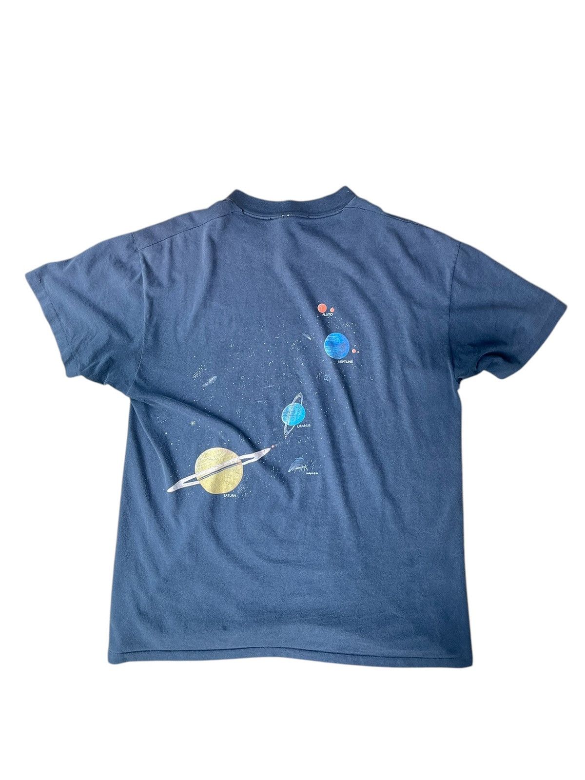 Vintage Single Stitch Solar System Vintage Tee Size US M / EU 48-50 / 2 - 2 Thumbnail