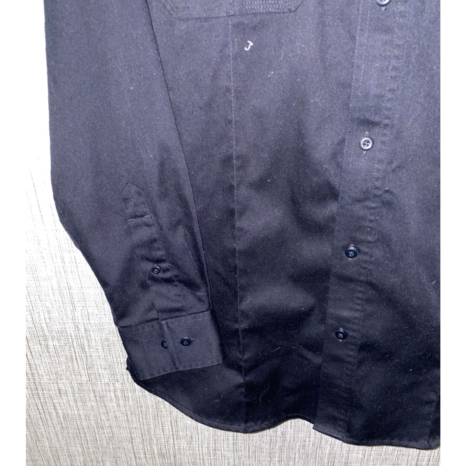 Vintage 5.11 Tactical Series Mens Black Long Sleeve Button-Up Shirt L Size US L / EU 52-54 / 3 - 3 Thumbnail