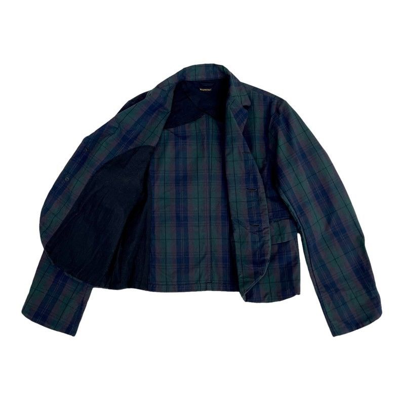 Kapital ⚡️Rare⚡️Vintage Kapital Green Tartan Cropped Jacket Size US M / EU 48-50 / 2 - 2 Thumbnail